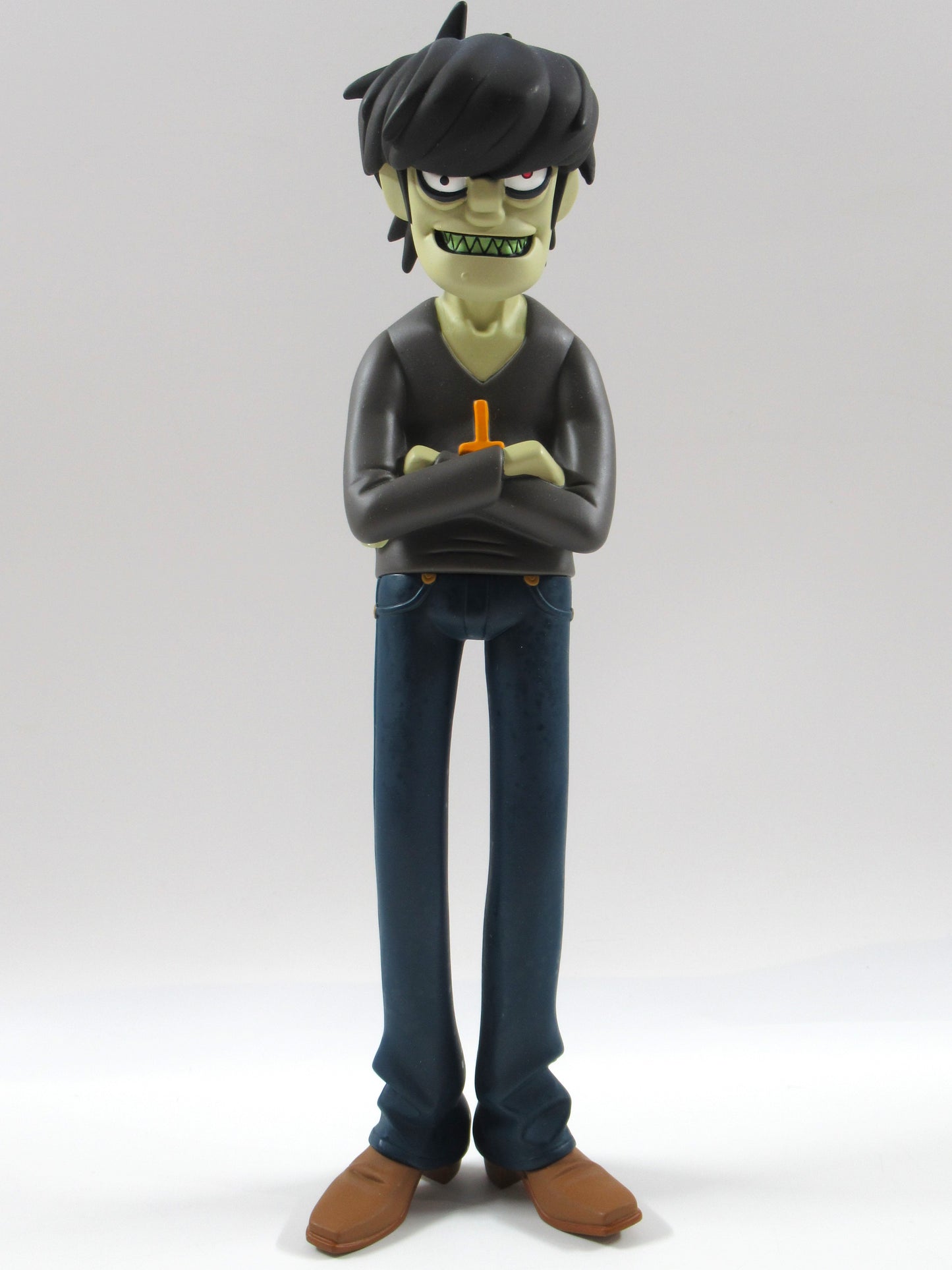 GORILLAZ Black Series Vinyl Figure Set of (4) - Kidrobot (2005) 2-D, Murdoc, Russel, & Noodle Art Toys