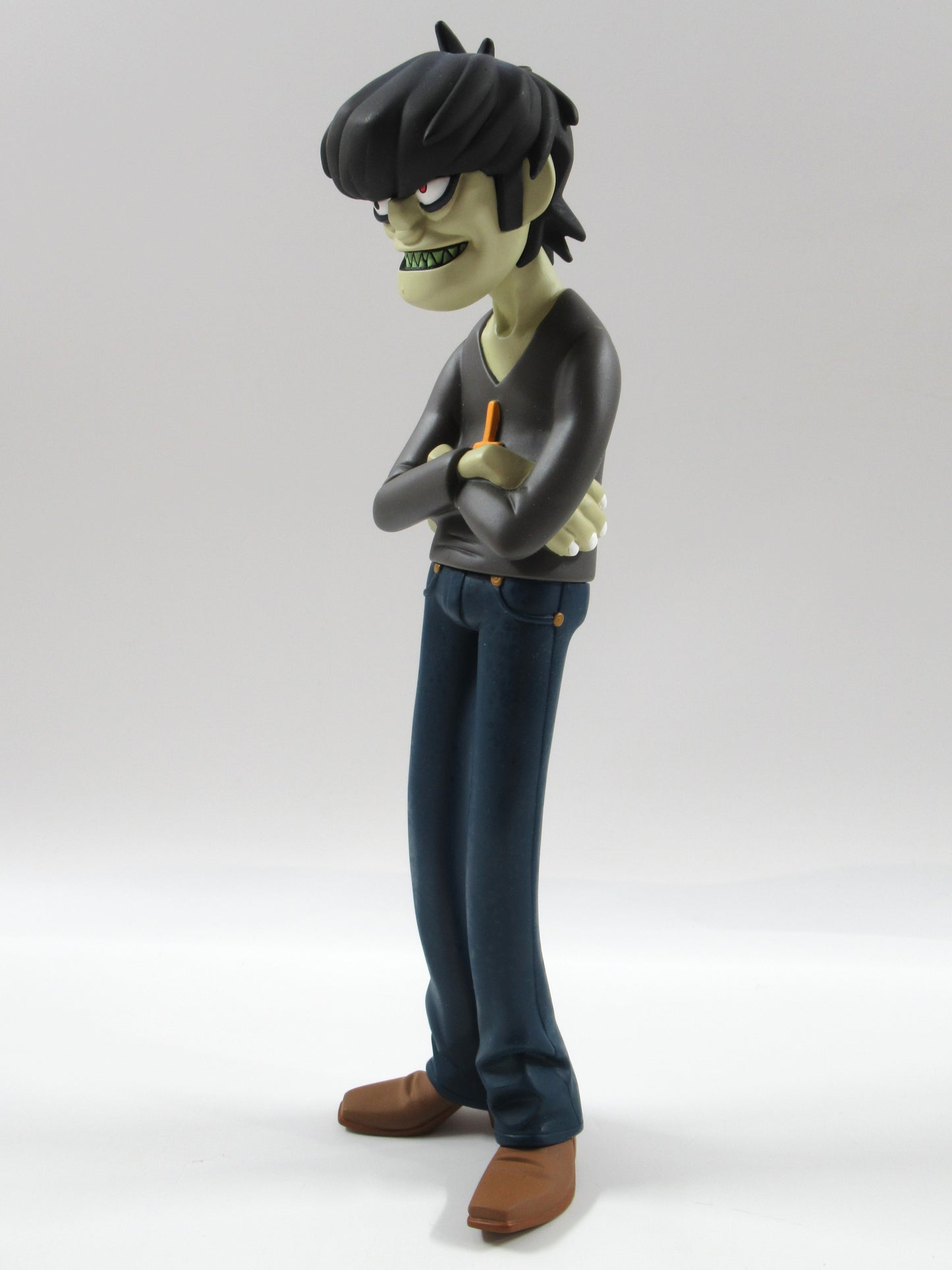 GORILLAZ Black Series Vinyl Figure Set of (4) - Kidrobot (2005) 2-D, Murdoc, Russel, & Noodle Art Toys