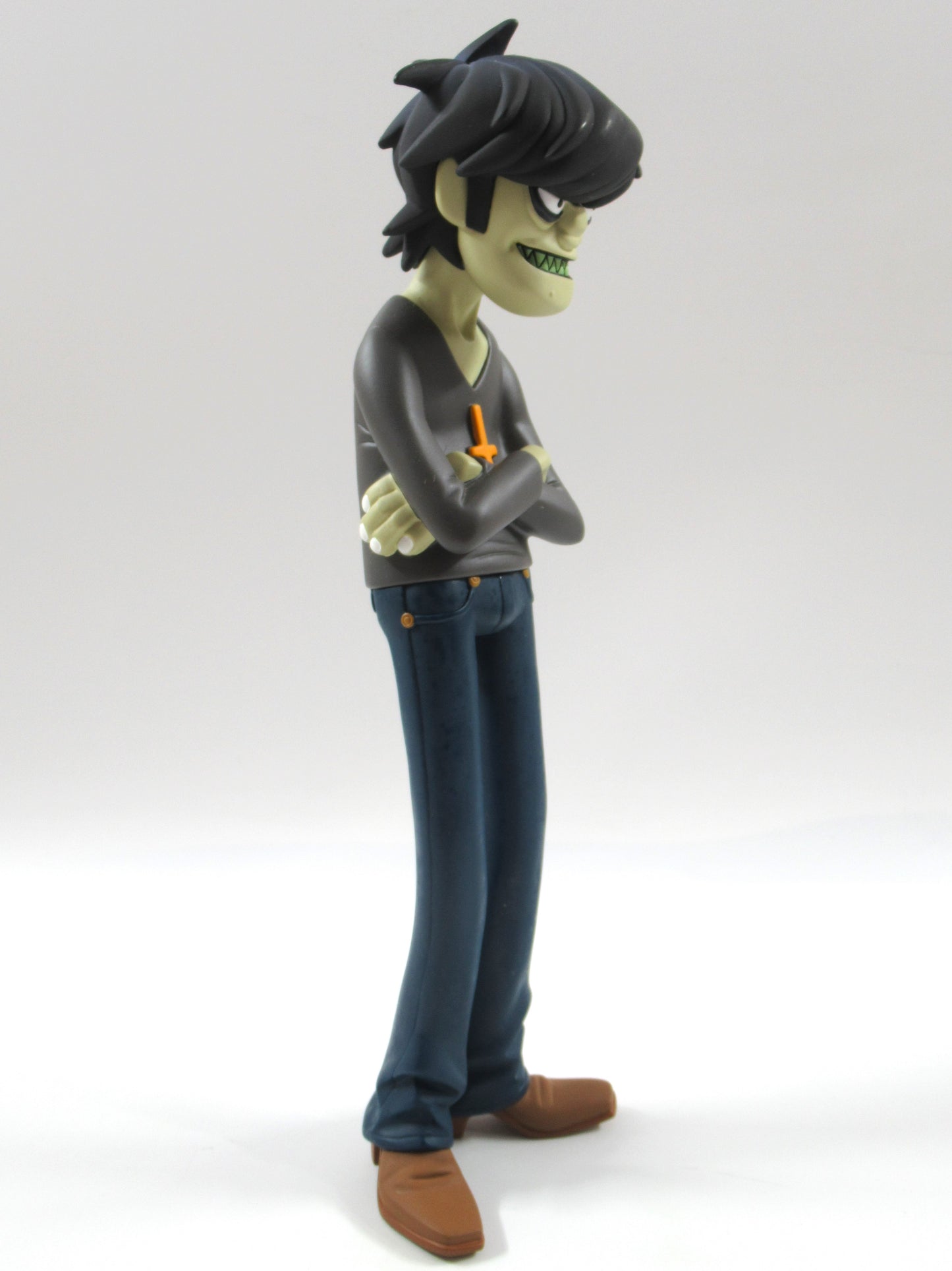 GORILLAZ Black Series Vinyl Figure Set of (4) - Kidrobot (2005) 2-D, Murdoc, Russel, & Noodle Art Toys