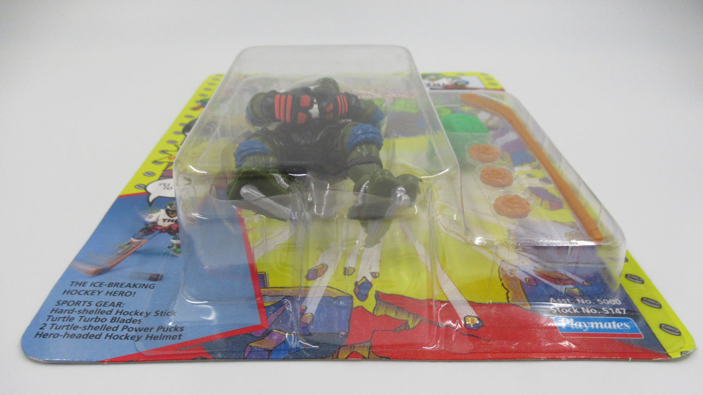 TMNT Sewer Sports 4.5" Figure Teenage Mutant Ninja Turtles Group of (3) - Playmates (1991)