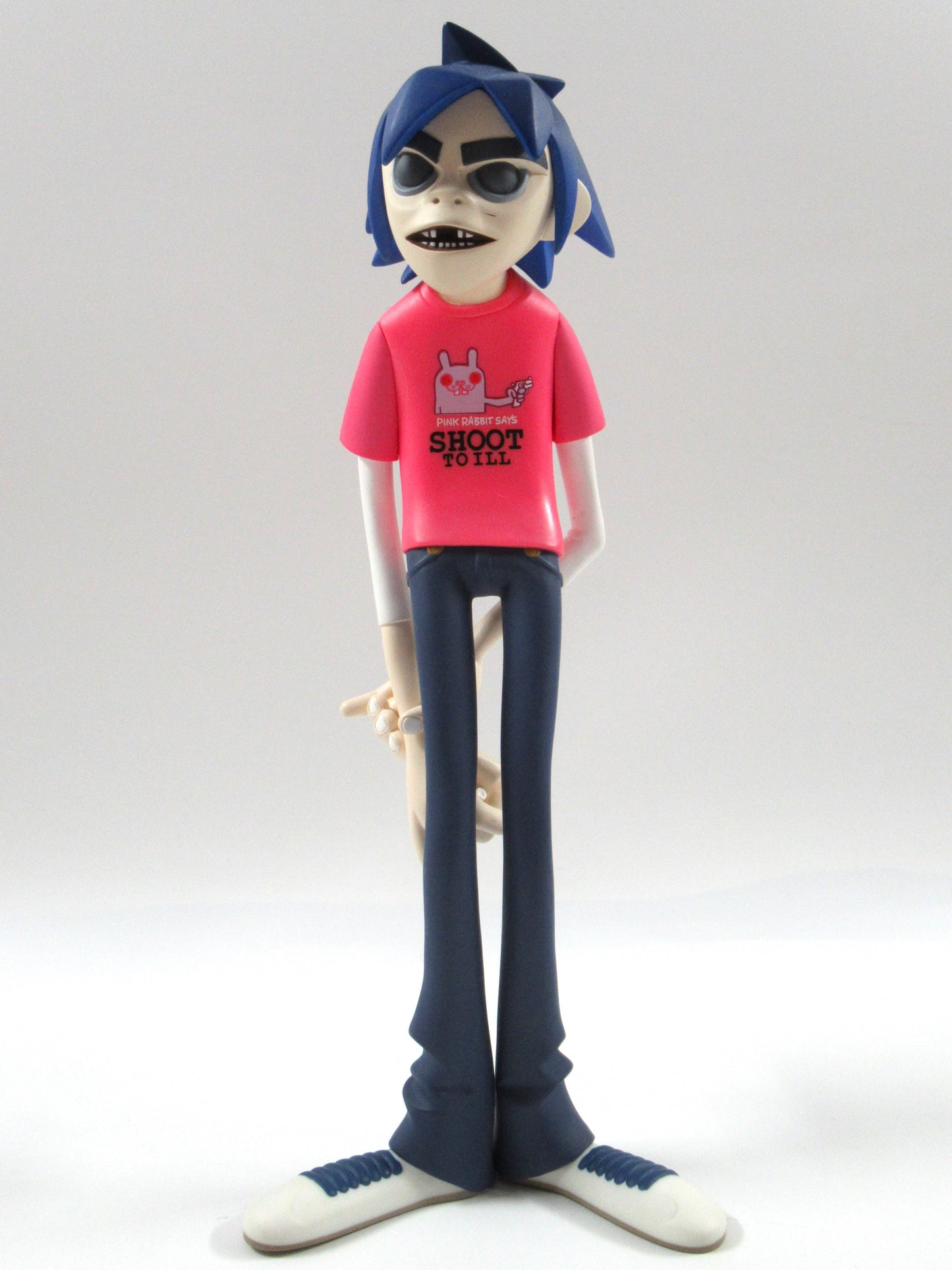 GORILLAZ Black Series Vinyl Figure Set of (4) - Kidrobot (2005) 2-D, Murdoc, Russel, & Noodle Art Toys