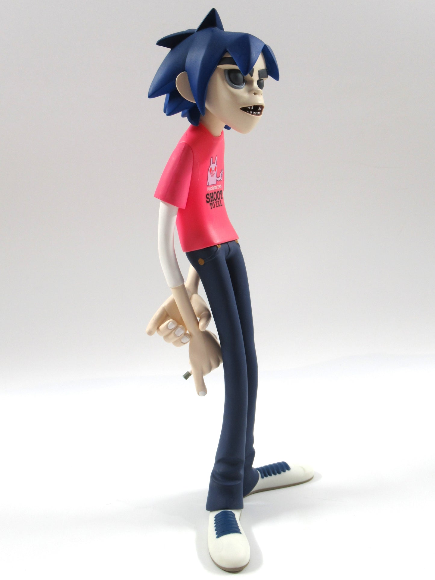 GORILLAZ Black Series Vinyl Figure Set of (4) - Kidrobot (2005) 2-D, Murdoc, Russel, & Noodle Art Toys