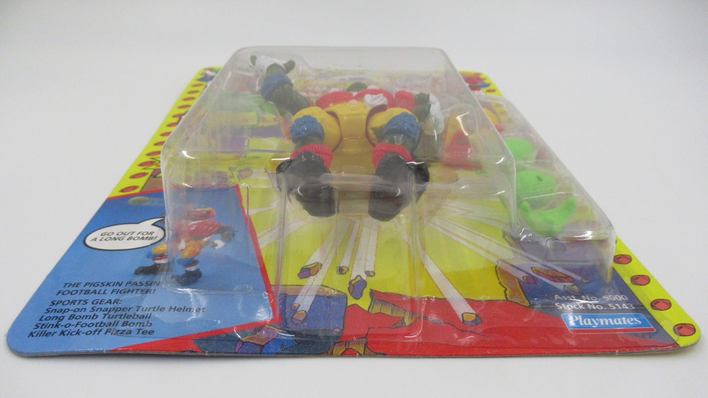 TMNT Sewer Sports 4.5" Figure Teenage Mutant Ninja Turtles Group of (3) - Playmates (1991)