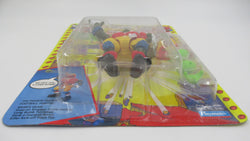 Teenage Mutant Ninja Turtles Sewer Sports 4.5" Figure TMNTs Group of (3) - Playmates (1991)