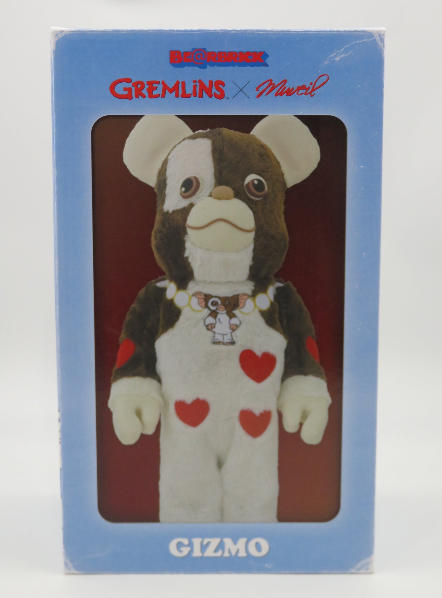 BEARBRICK x Muveil Gizmo 400% Figure - Medicom Toy (2015) Gremlins Art Toy