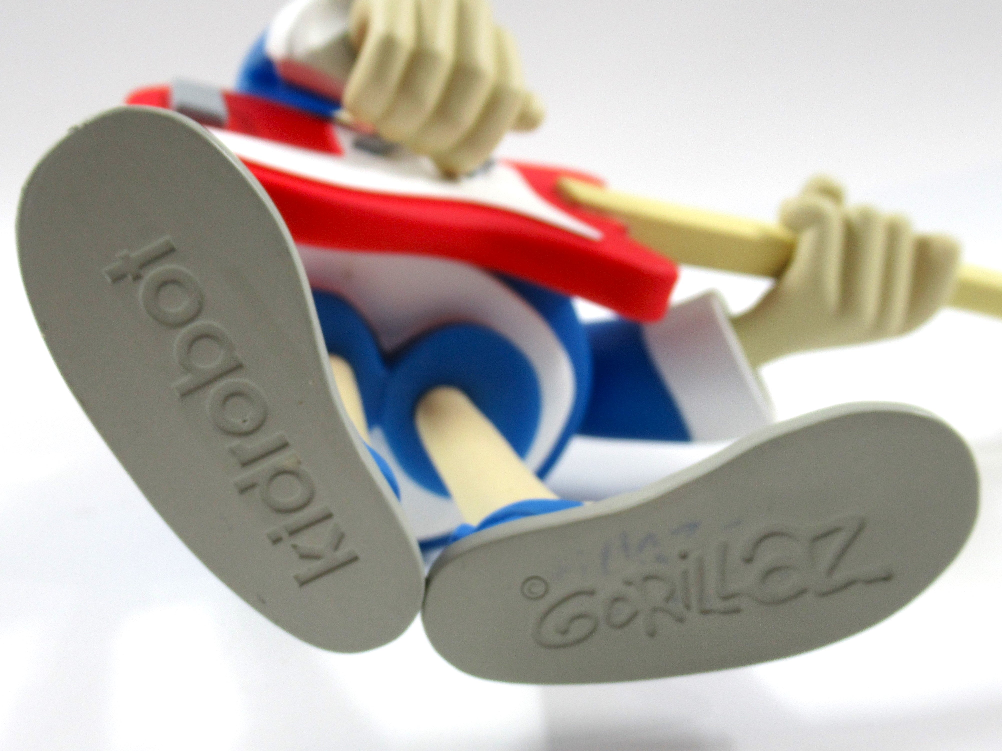 GORILLAZ Black Series Vinyl Figure Set of (4) - Kidrobot (2005) 2-D, Murdoc, Russel, & Noodle Art Toys