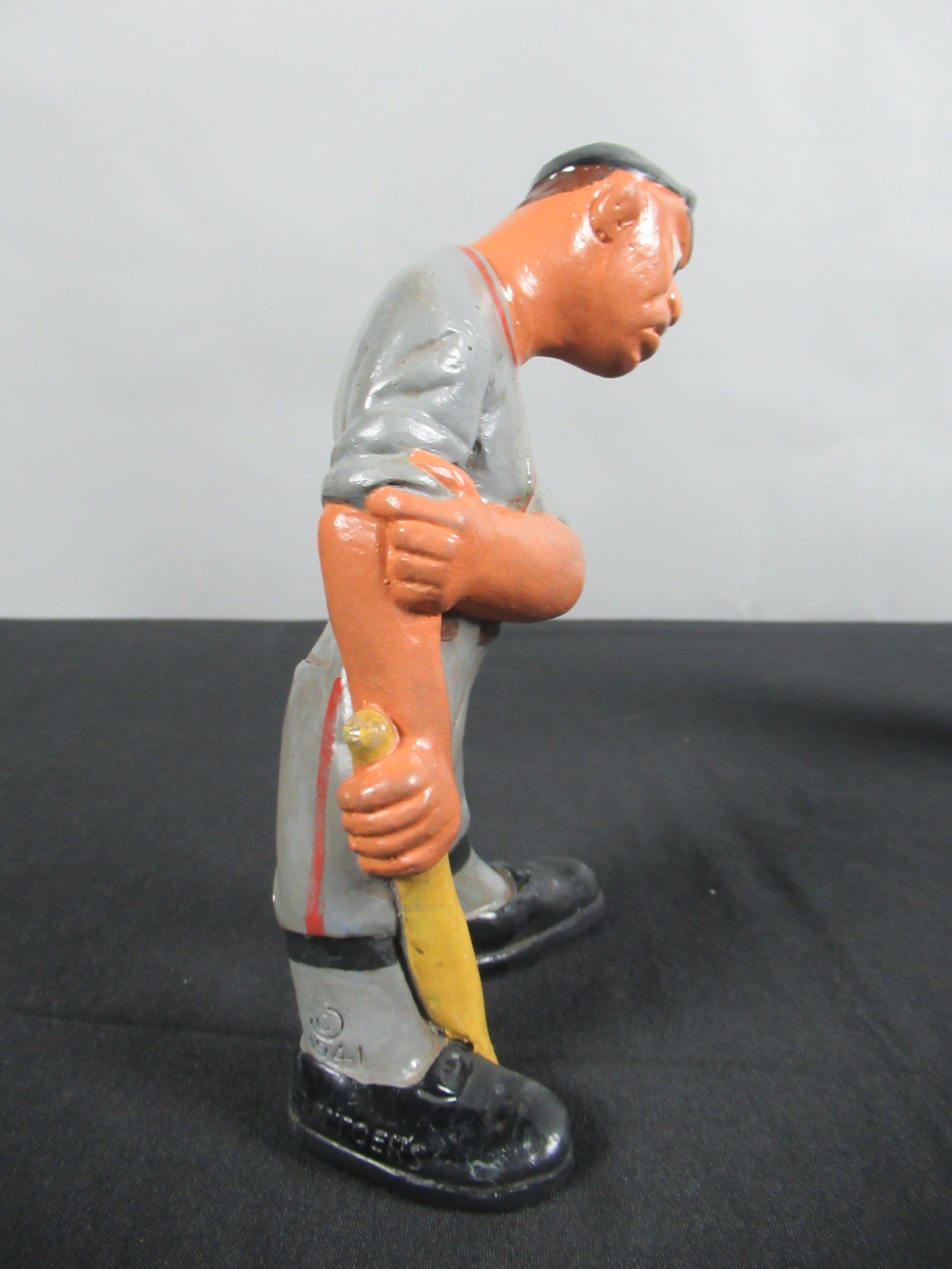 VINTAGE Baseball Figure Trio Set - L. L. Rittgers (c. 1940s) Collectib