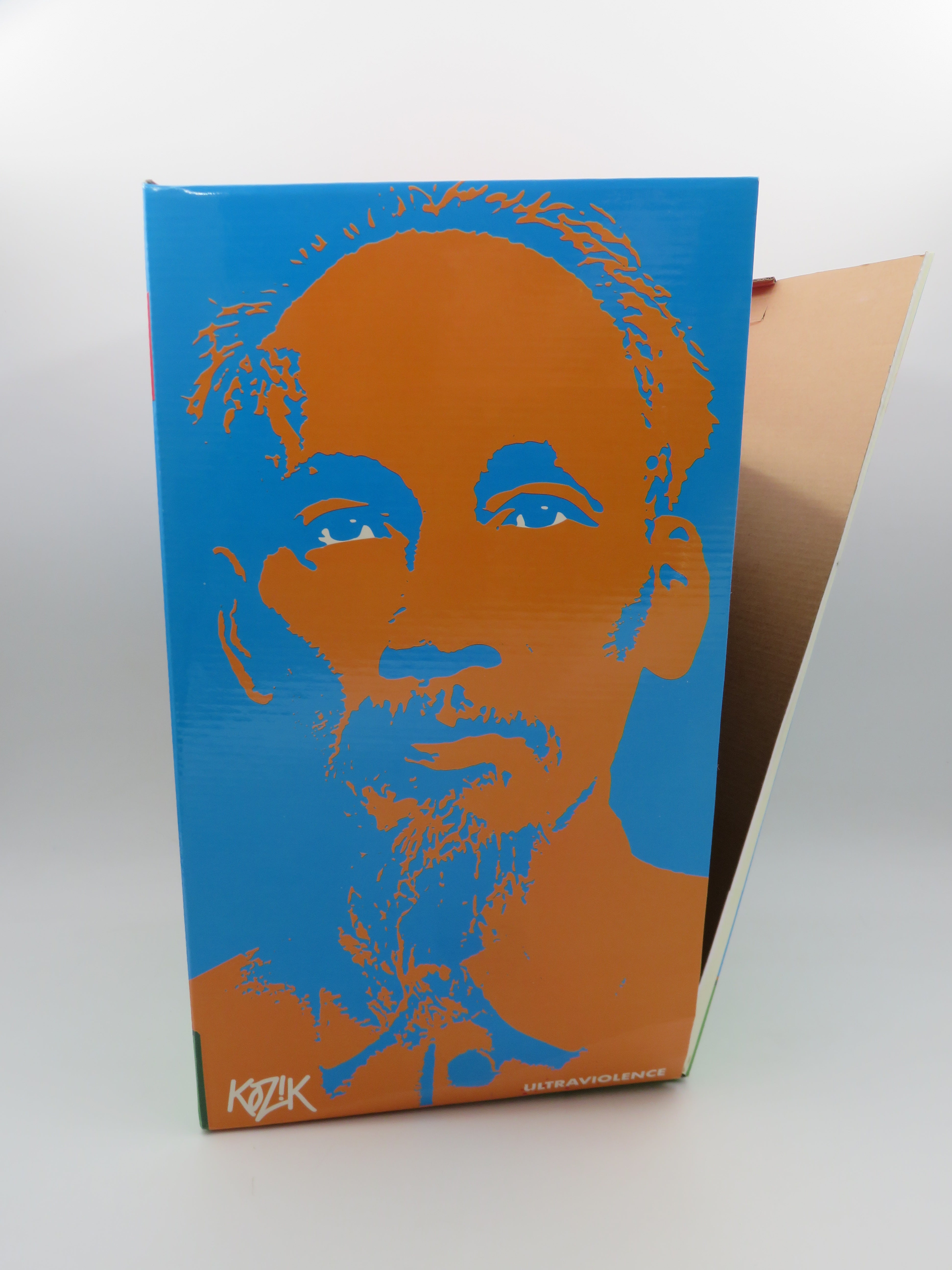 HO CHI MINH Lime Green Bust - Kozik x Ultraviolence (2007) Limited Art Toy with Box