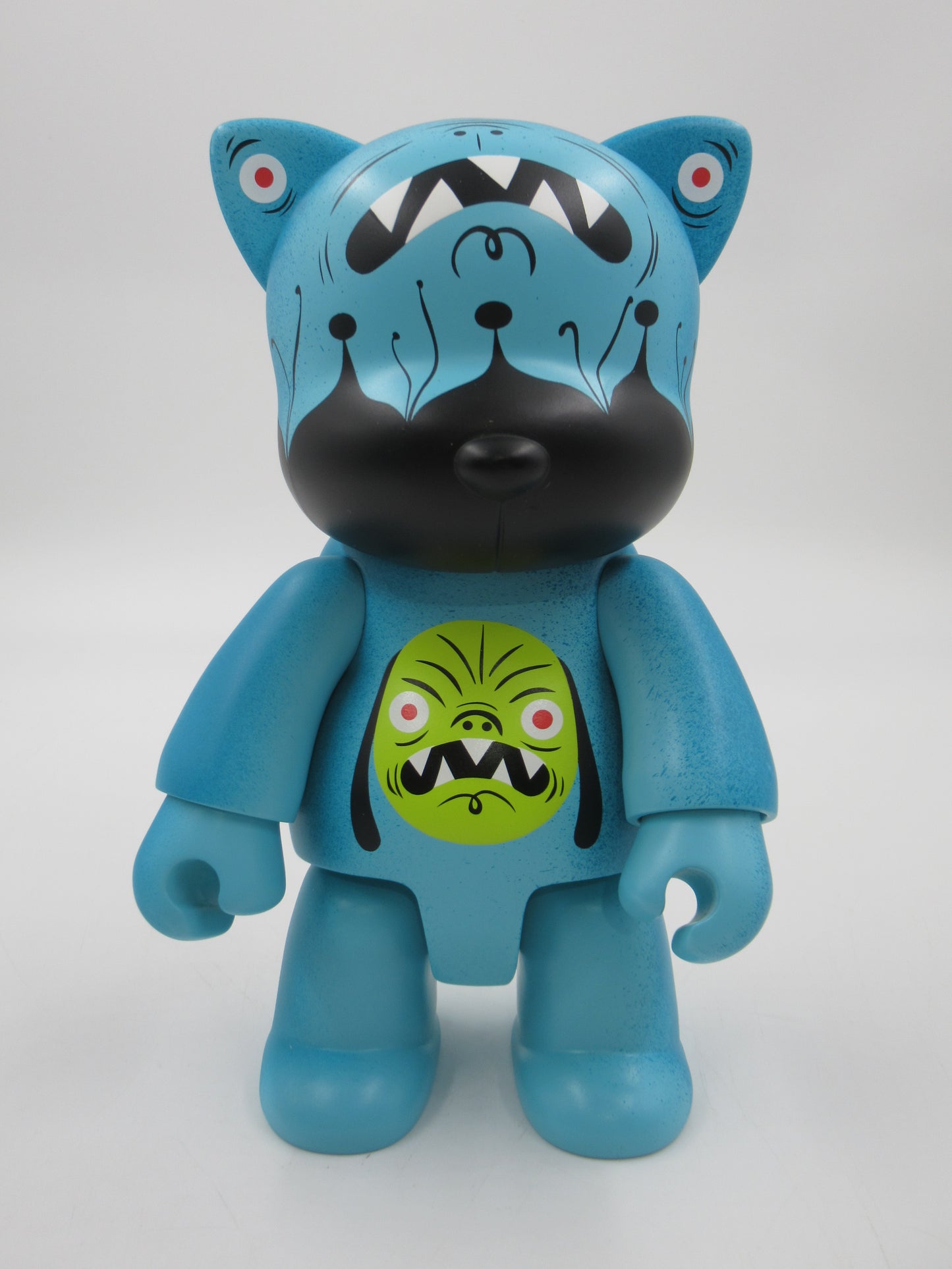 QEE COLLECTION Deco Armageddon 8" Vinyl Figure Set  - Toy2r/Tim Biskup (2005) Limited Edition #061/250 Art Toy