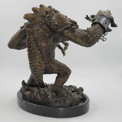 STAR WARS Solid Bronze Rancor Pit Monster Statue - Bowen & Dark Horse (1998)