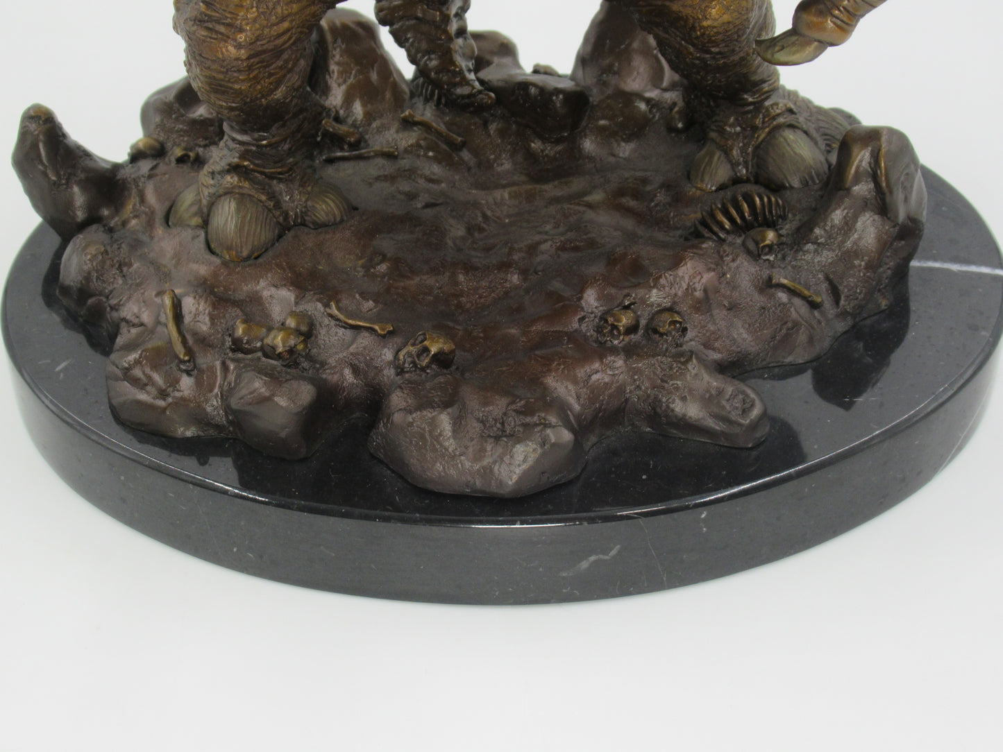 STAR WARS Solid Bronze Rancor Pit Monster Statue - Bowen & Dark Horse (1998)