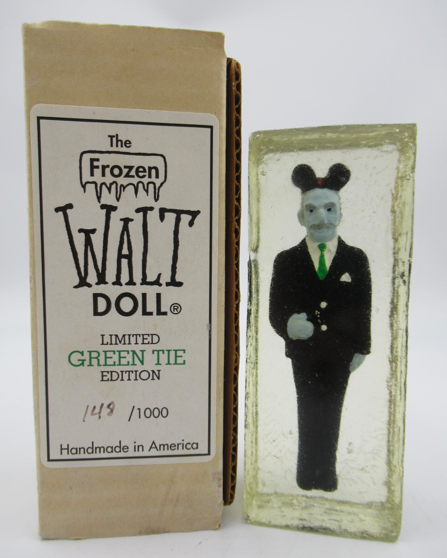 DISNEY Frozen Walt Doll Green Tie Edition - WALTsicle Productions (1996) Stephen HIllenburg/Burt Payne 3 Art Toy