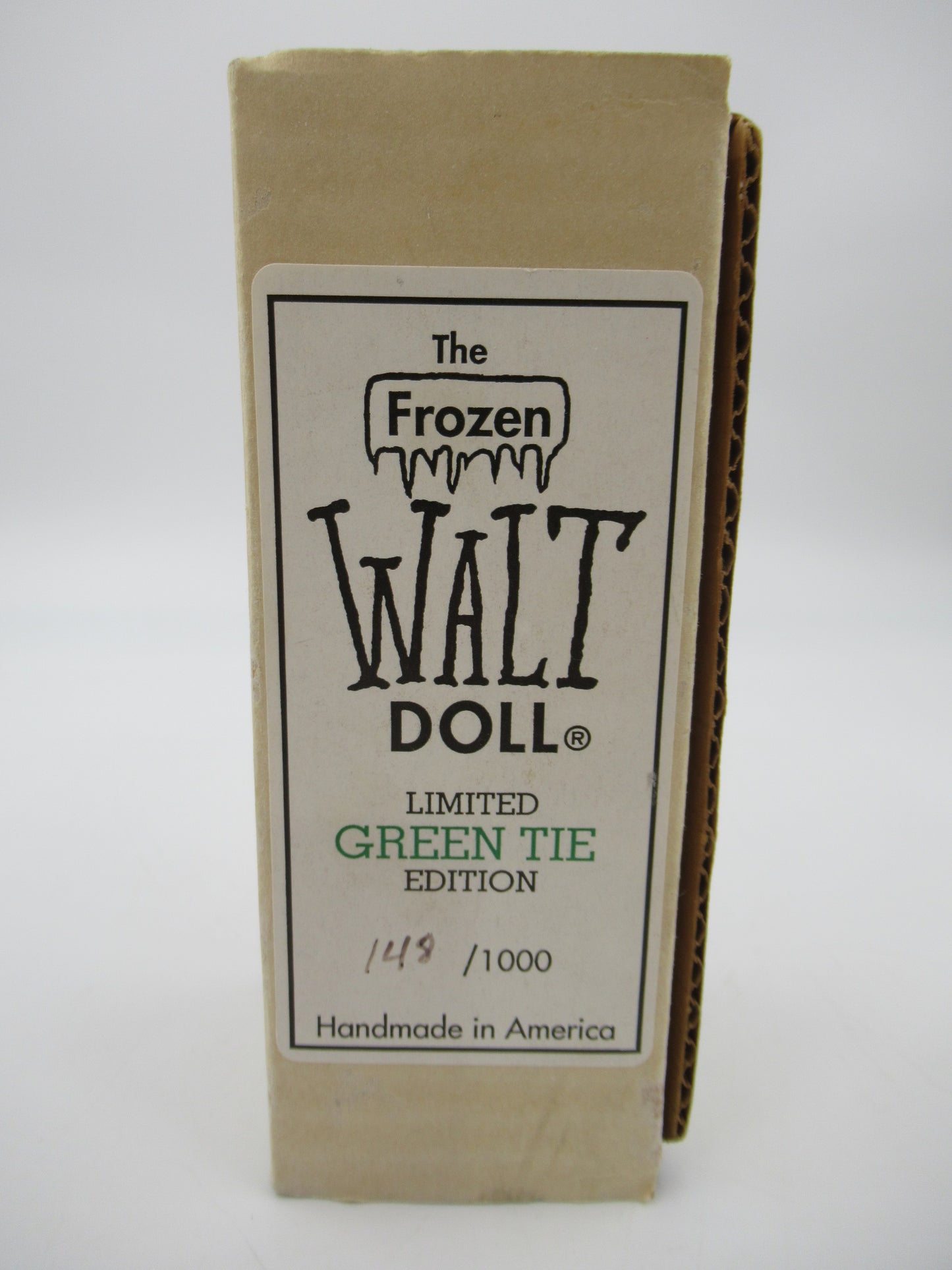 DISNEY Frozen Walt Doll Green Tie Edition - WALTsicle Productions (1996) Stephen HIllenburg/Burt Payne 3 Art Toy