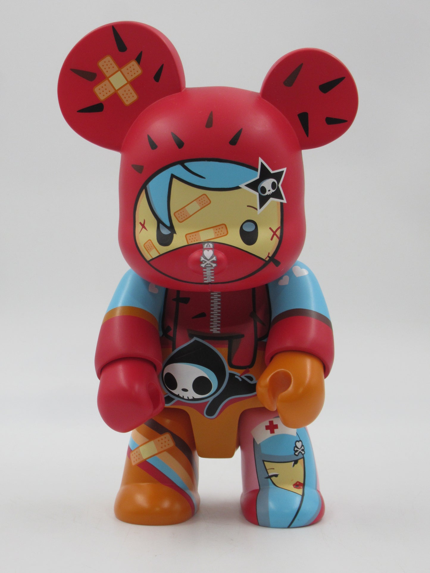 QEE COLLECTION Sahara 8" Red Vinyl Figure - Toy2r/Tokidoki (2007) Simone Legno Art Toy