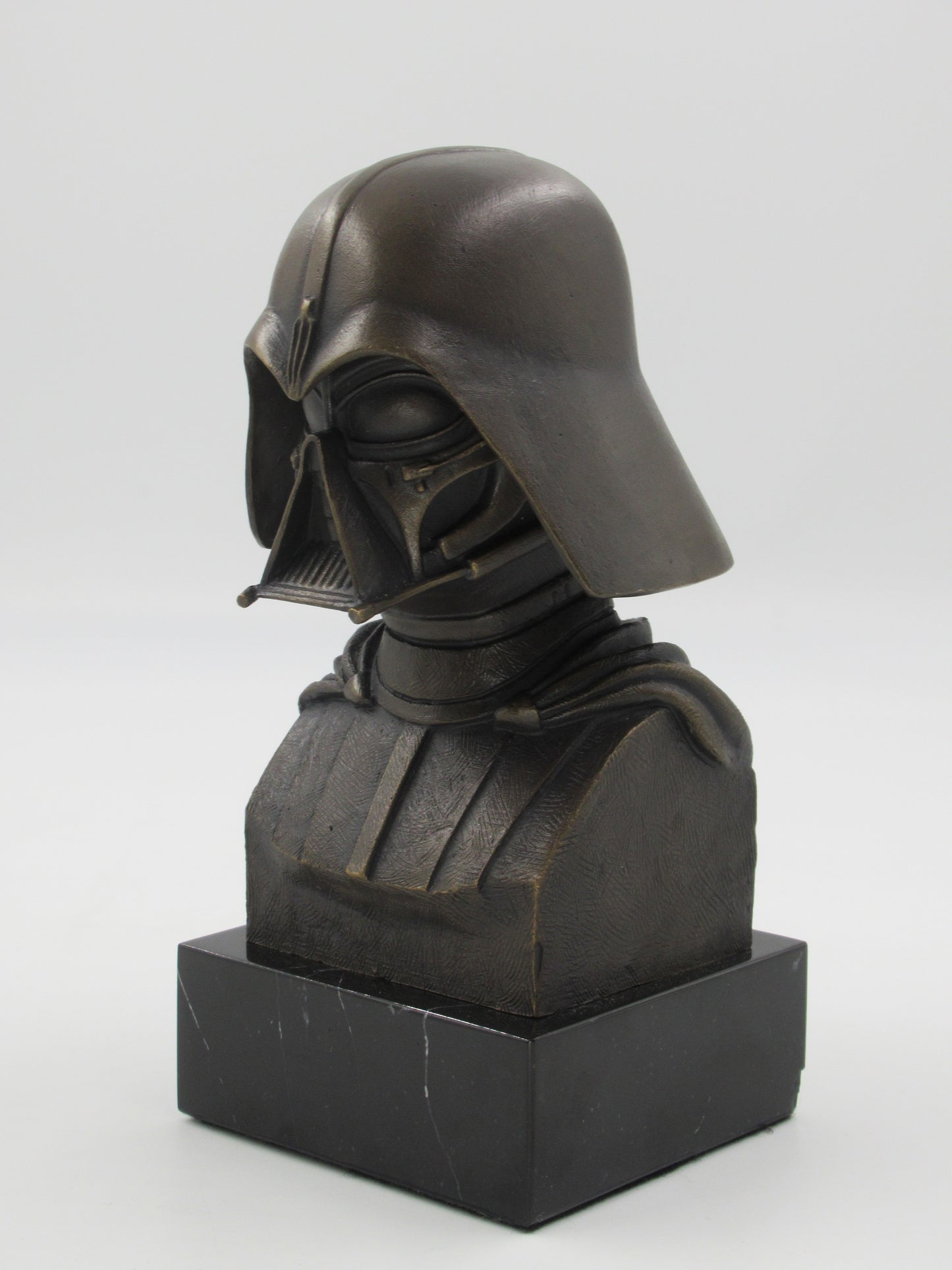 STAR WARS Solid Bronze Ralph McQuarrie Darth Vader Bust Statue - Gentle Giant