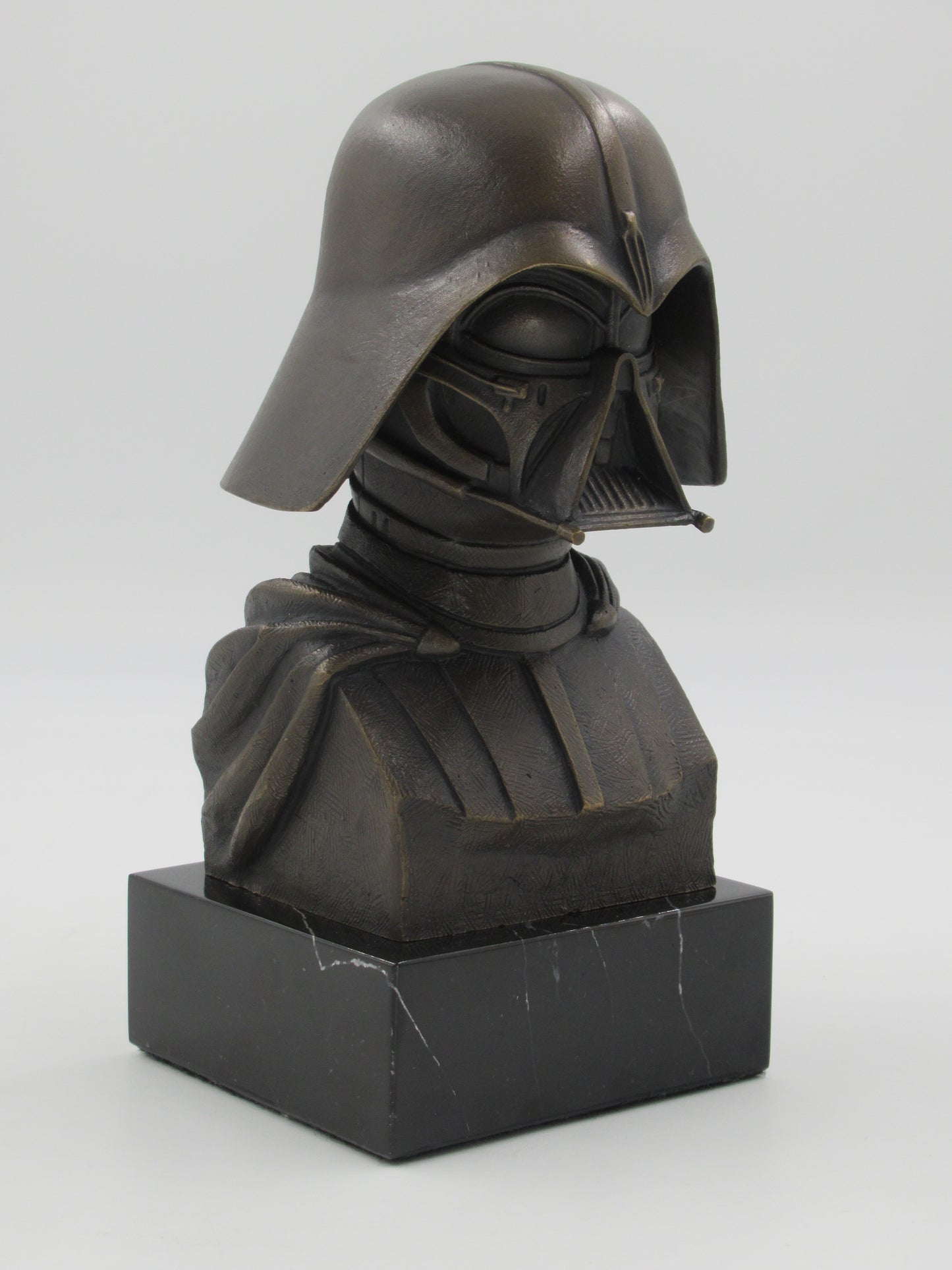 STAR WARS Solid Bronze Ralph McQuarrie Darth Vader Bust Statue - Gentle Giant