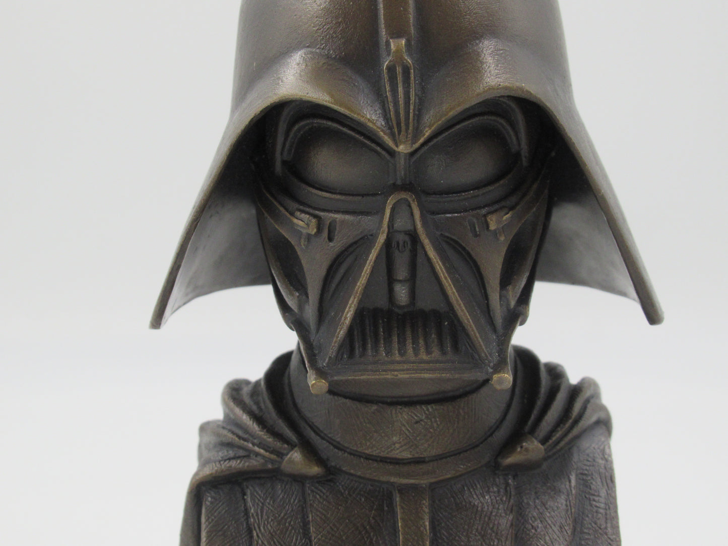 STAR WARS Solid Bronze Ralph McQuarrie Darth Vader Bust Statue - Gentle Giant