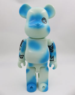 BEARBRICK x Unkle BWWT 400% Loose Figure - Medicom Toy (2004) Be@rbrick Designer Art Toy