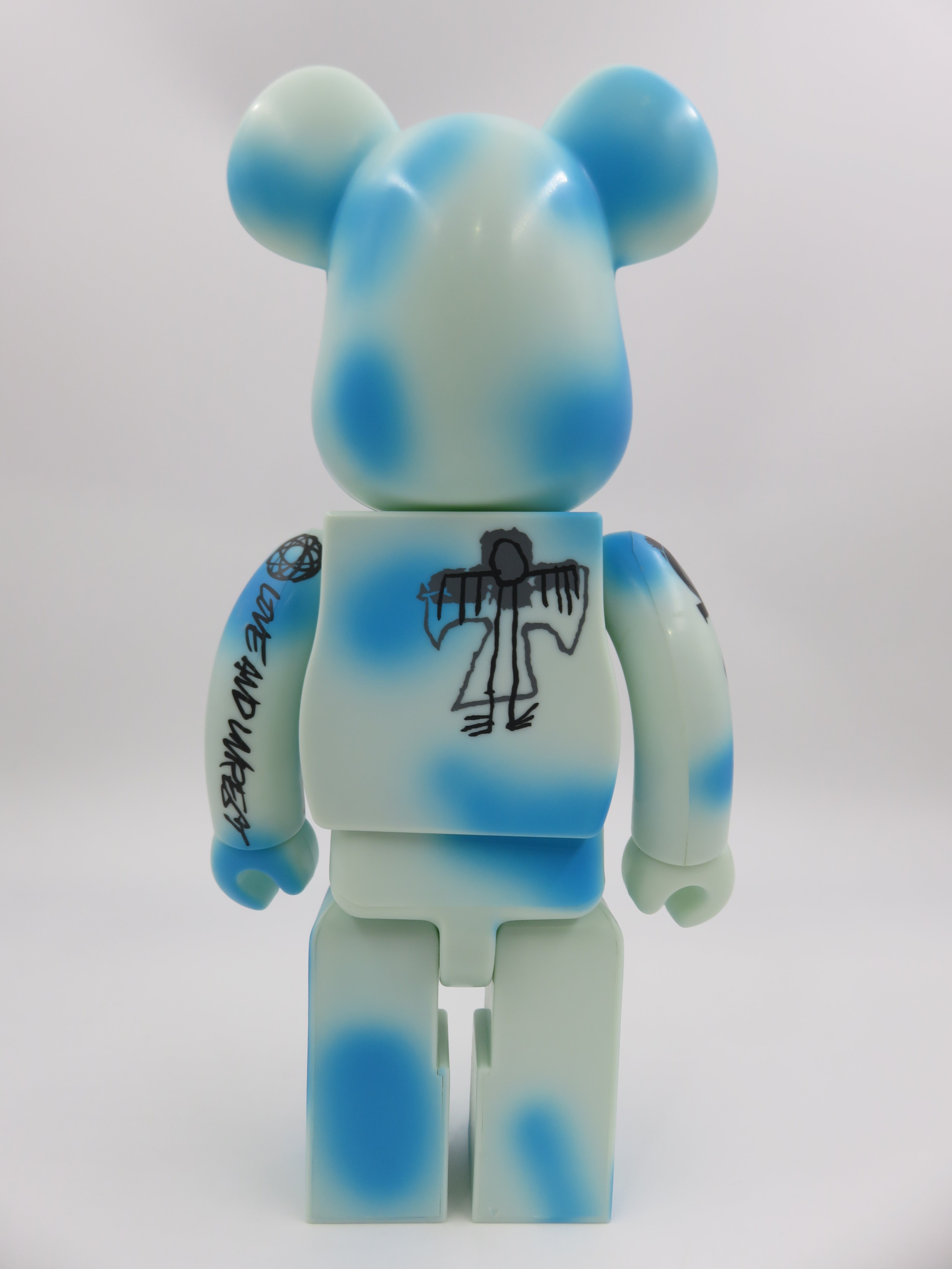 BEARBRICK x Unkle BWWT 400% Loose Figure - Medicom Toy (2004) Be@rbrick Designer Art Toy