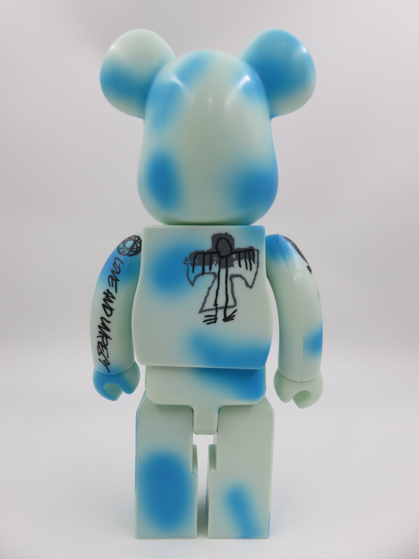 BEARBRICK x Unkle BWWT 400% Loose Figure - Medicom Toy (2004) Be@rbrick Designer Art Toy