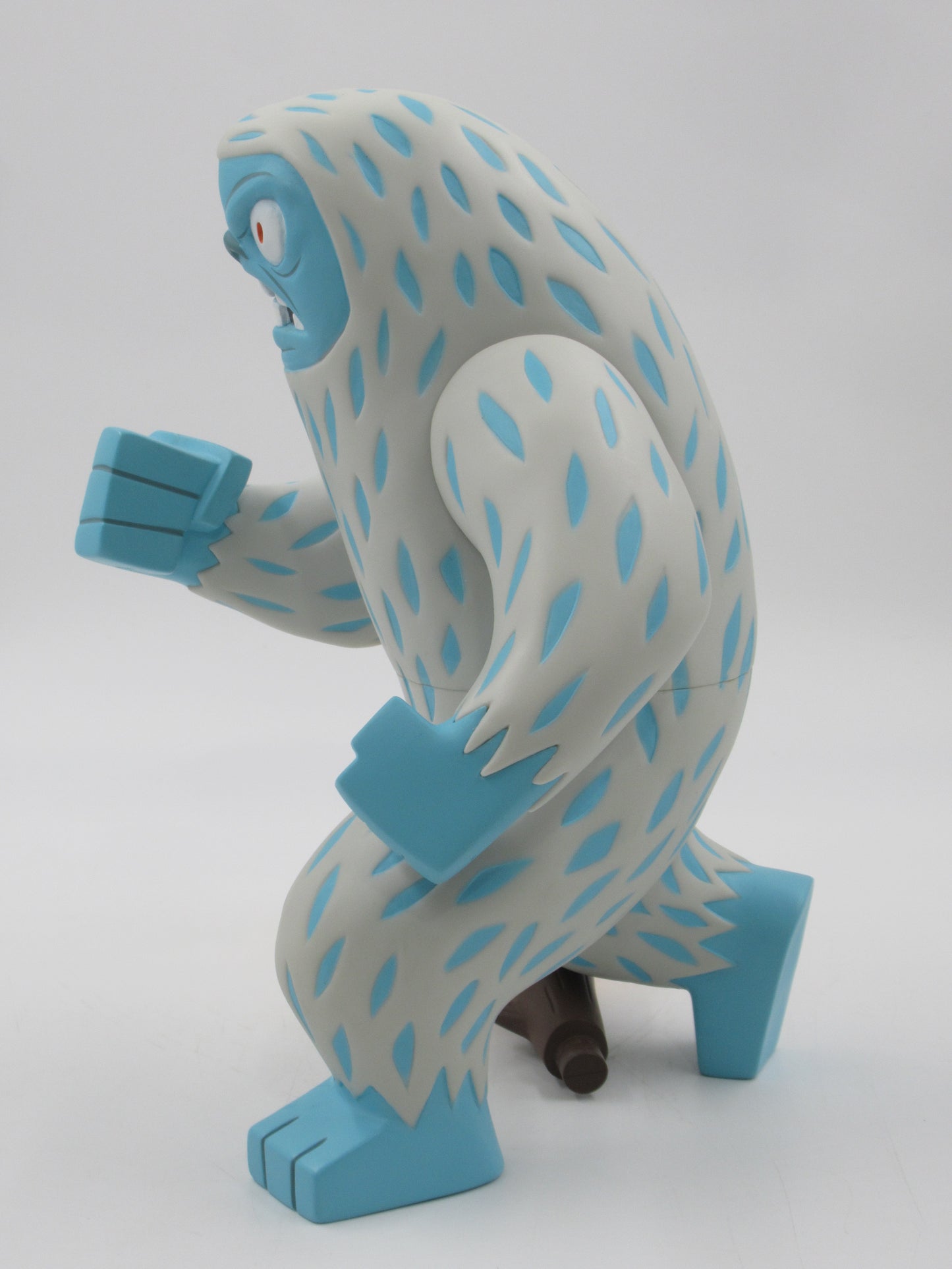 GAMA-GO The Yeti 11" Figure - Ningyoushi/Tim Biskup (2008) Vinyl Art Toy & Torch