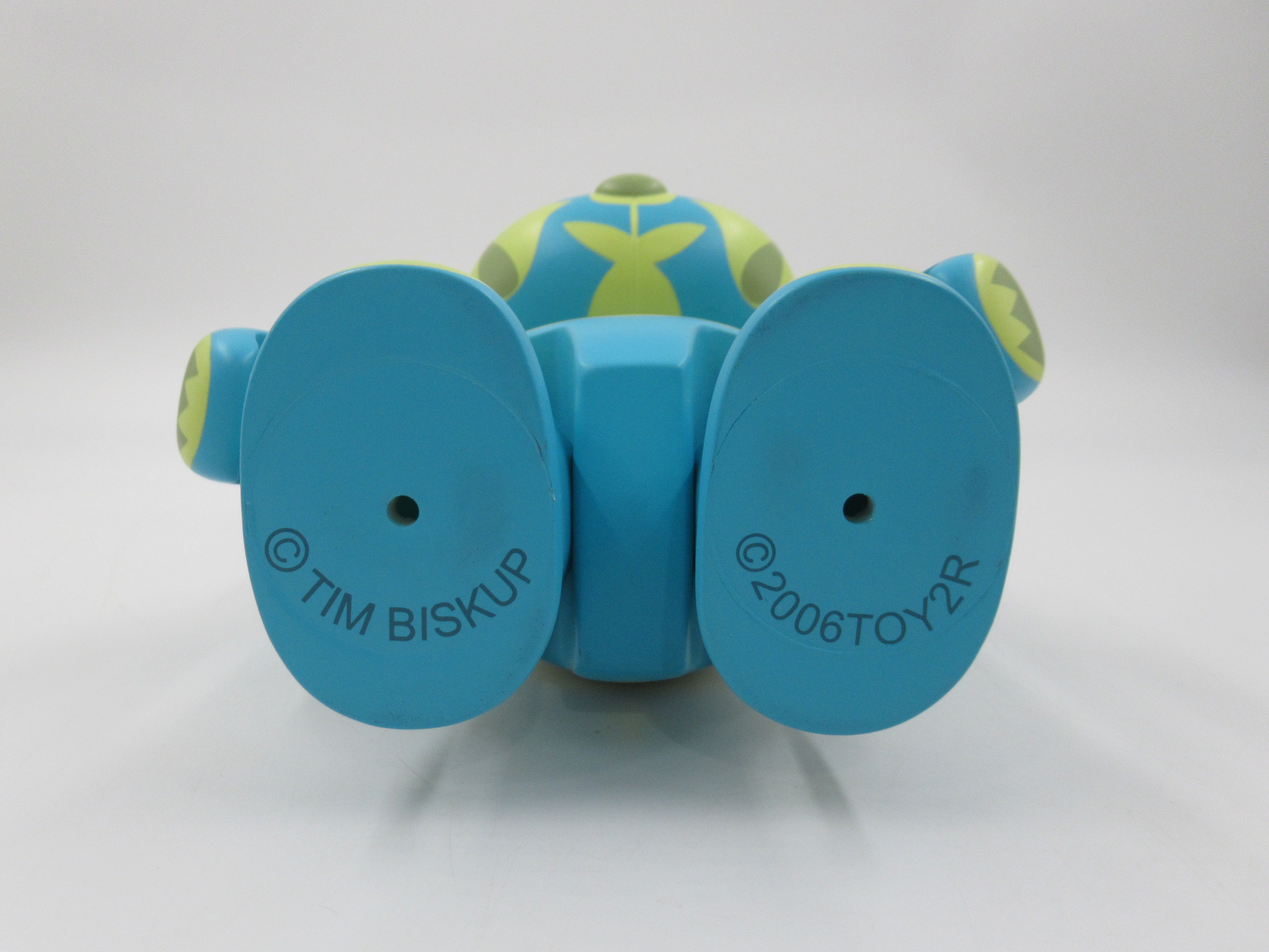 QEE COLLECTION Town Crier Blue 8" Vinyl Figure - Toy2r/Tim Biskup (2006) Art Toy