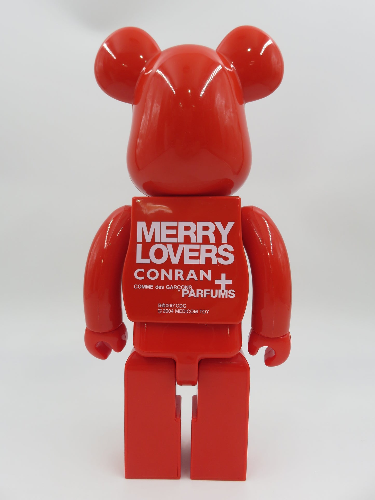 BEARBRICK x Comme Des Garcon Merry Lovers 400% Loose Figure - Medicom Toy (2004) Be@rbrick Designer Art Toy