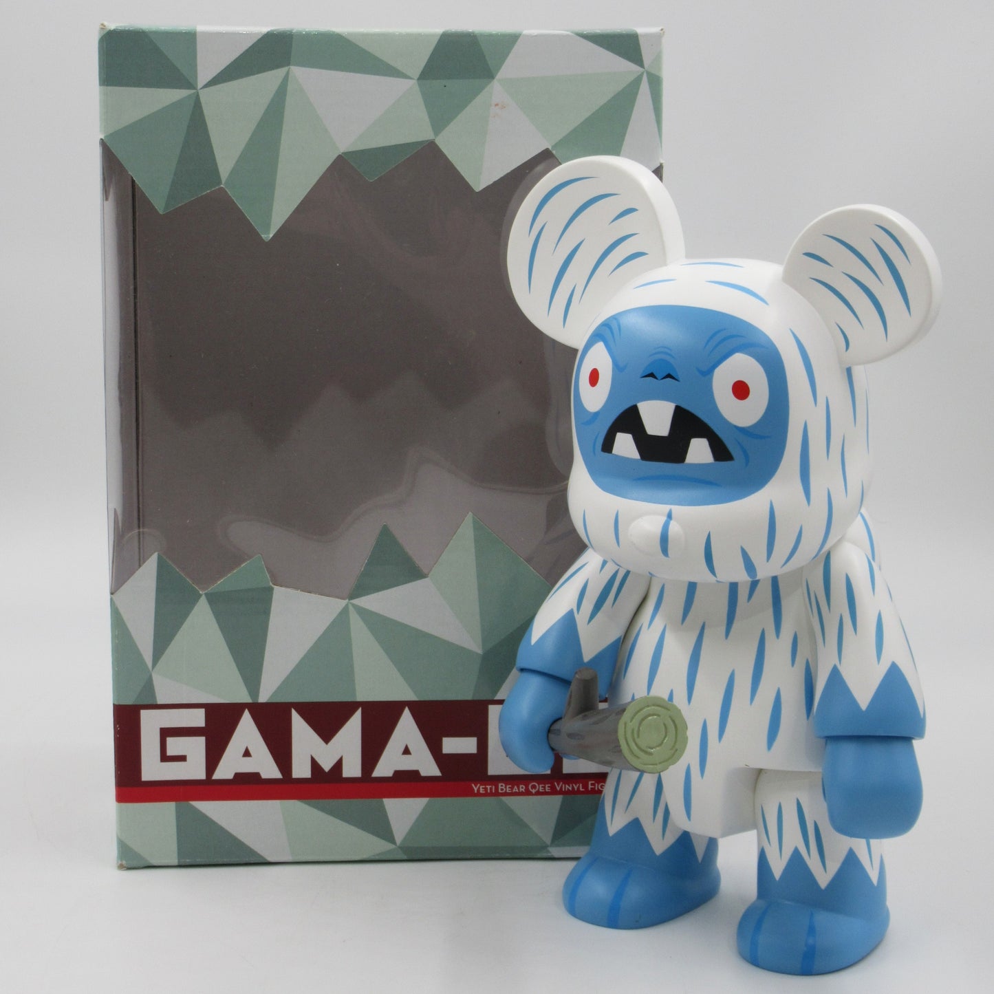 QEE COLLECTION Gama-Go Yeti 8" Vinyl Figure - Toy2r/Tim Biskup (2006) Art Toy