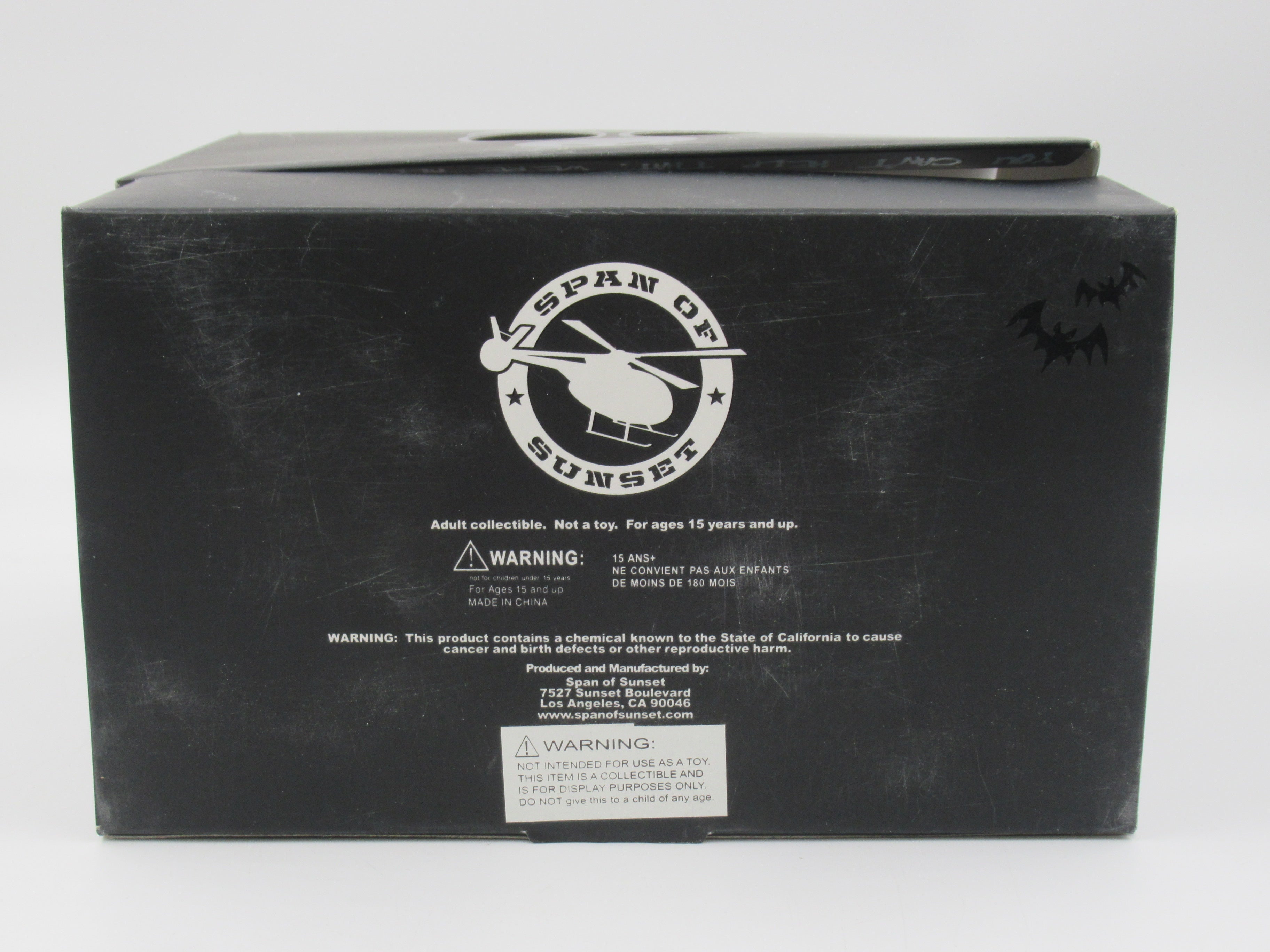 DISNEY Cheshire Cat Haunted Mansion - Span of Sunset (2006) Limited Edition GID Vinyl Art Toy