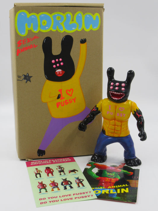 MORLIN Japanese Soft Vinyl Figure - Yukinori Dehara (2005) #98/100 Limted Edition Sofubi Art Toy