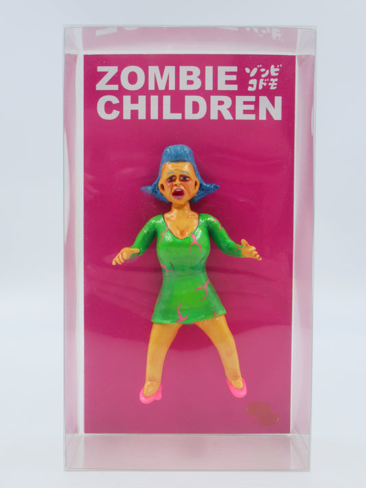 ZOMBIE CHILDREN Screaming Lady Figure - Yukinori Dehara (2008) One of a Kind Art Toy