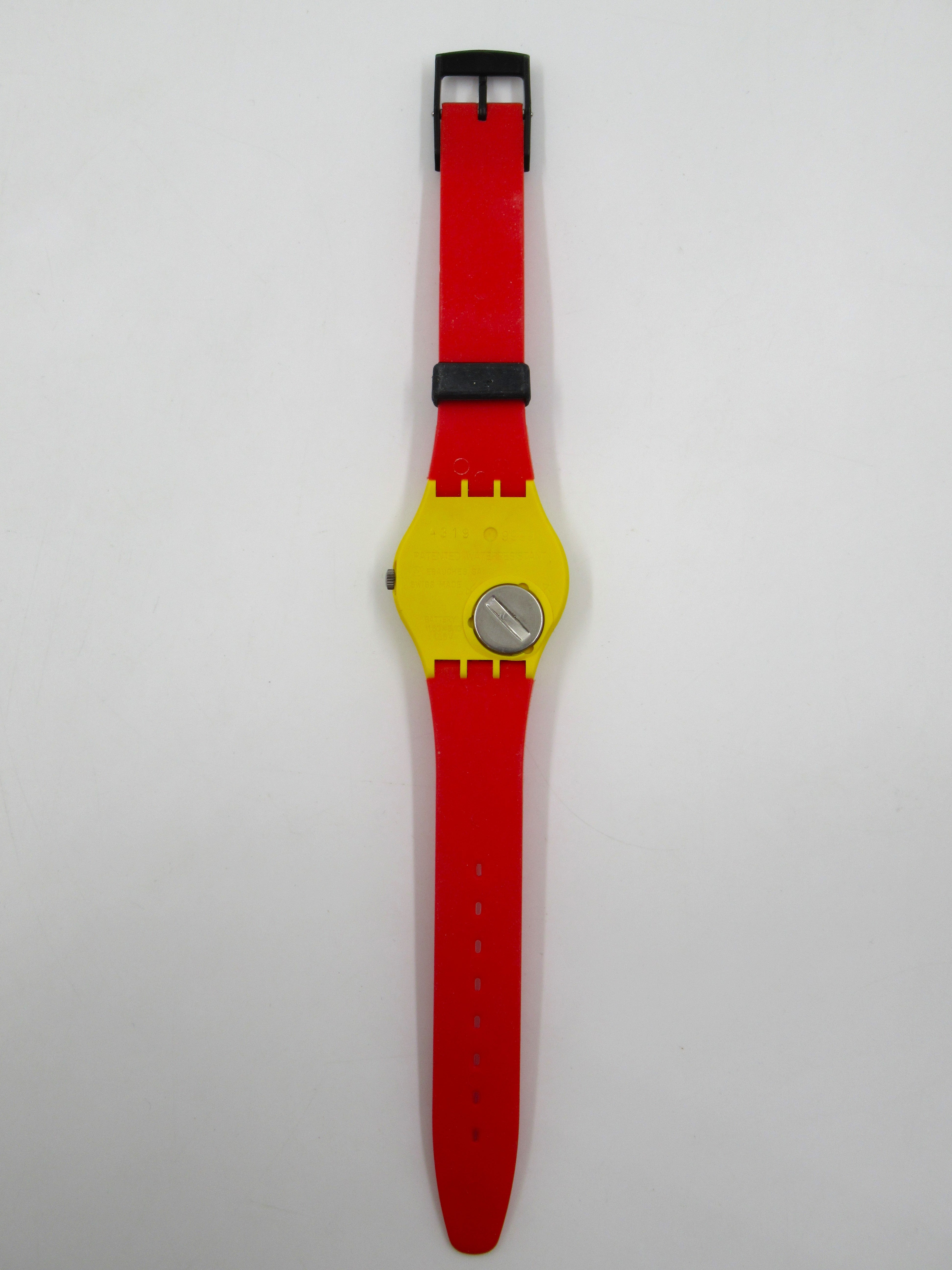 KEITH HARING Model GZ100 Quartz Wristwatch - Swatch (1985) #4319/9999