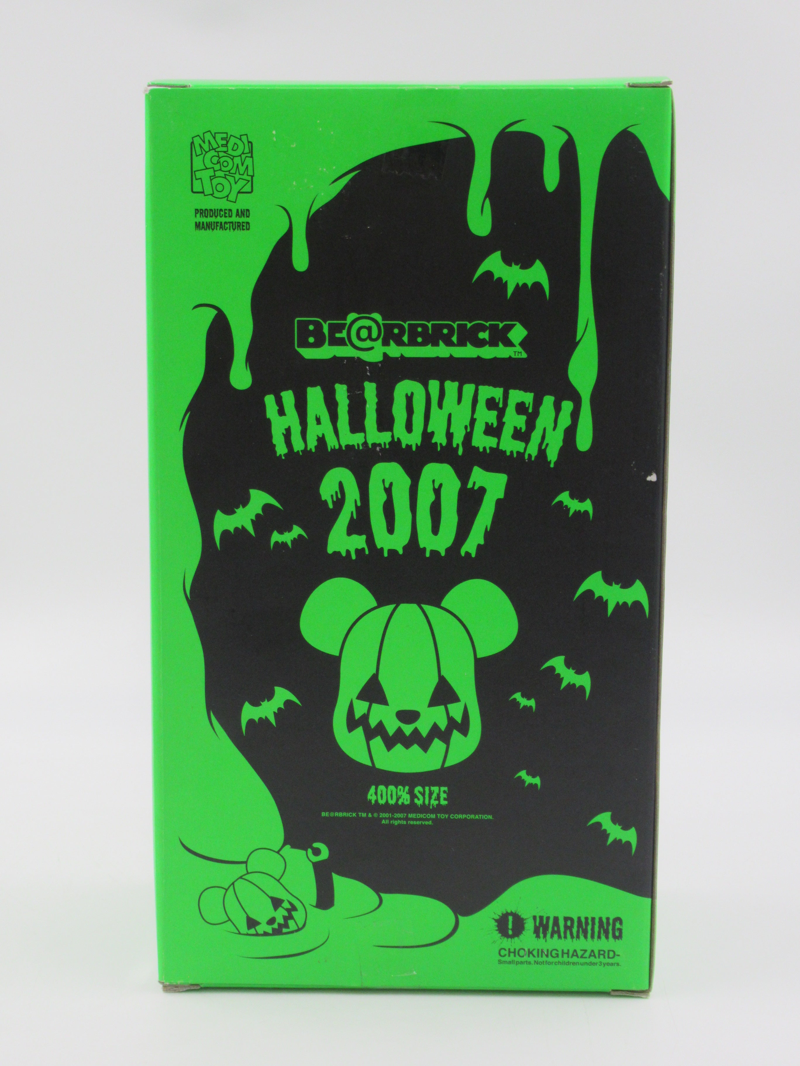 BEARBRICK Halloween 400% Figure - Medicom Toy (2007) Be@rbrick Art Toy