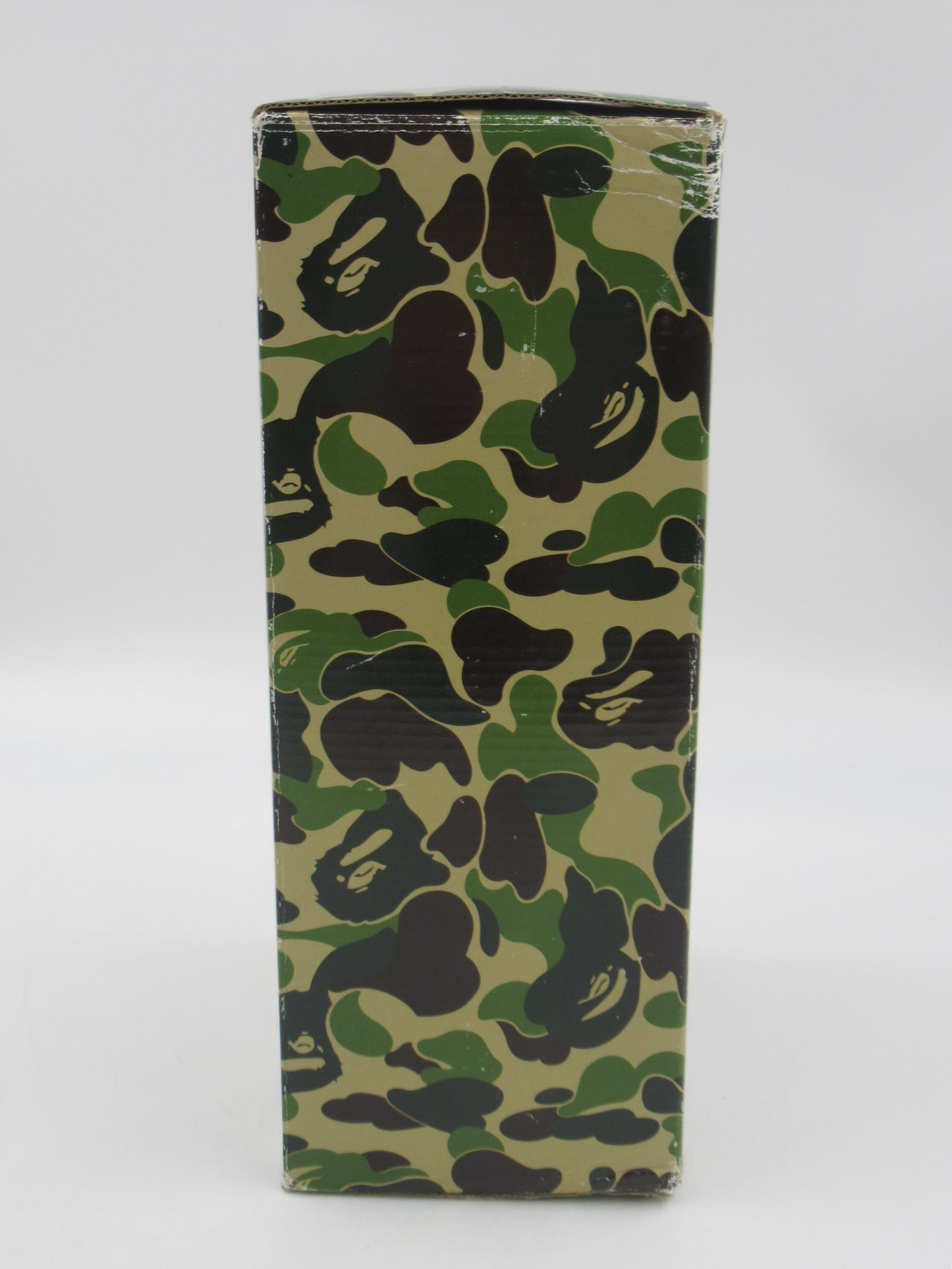 BEARBRICK Green Camo Bape Play 400% Figure - Medicom Toy (2003) Bathing Ape Art Toy