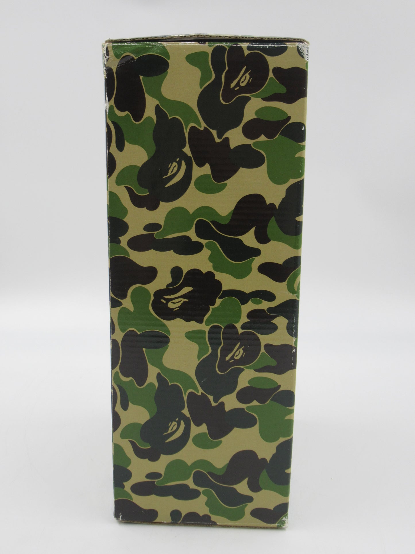 BEARBRICK Green Camo Bape Play 400% Figure - Medicom Toy (2003) Bathing Ape Art Toy