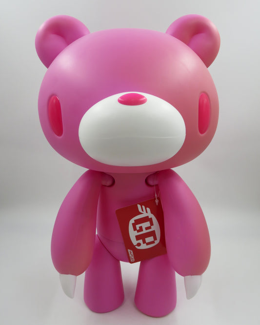 GLOOMY BEAR "Pink" 16" Jumbo Figure - Taito/Mori Chack (2008) Hard Plastic Japanese Designer Art Toy