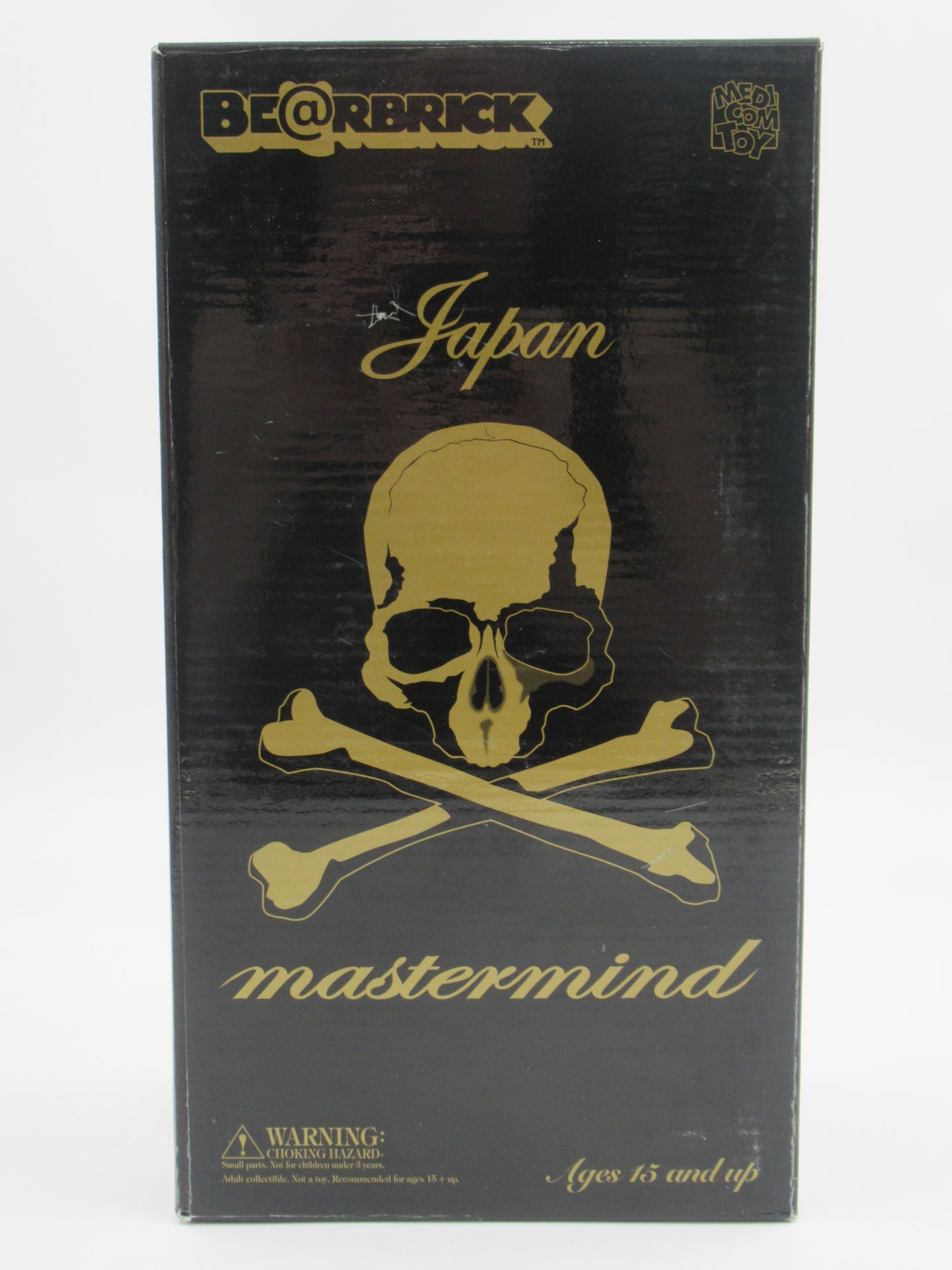 BEARBRICK Mastermind Japan 400% Figure - Medicom Toy (2004) Be@rbrick Art Toy