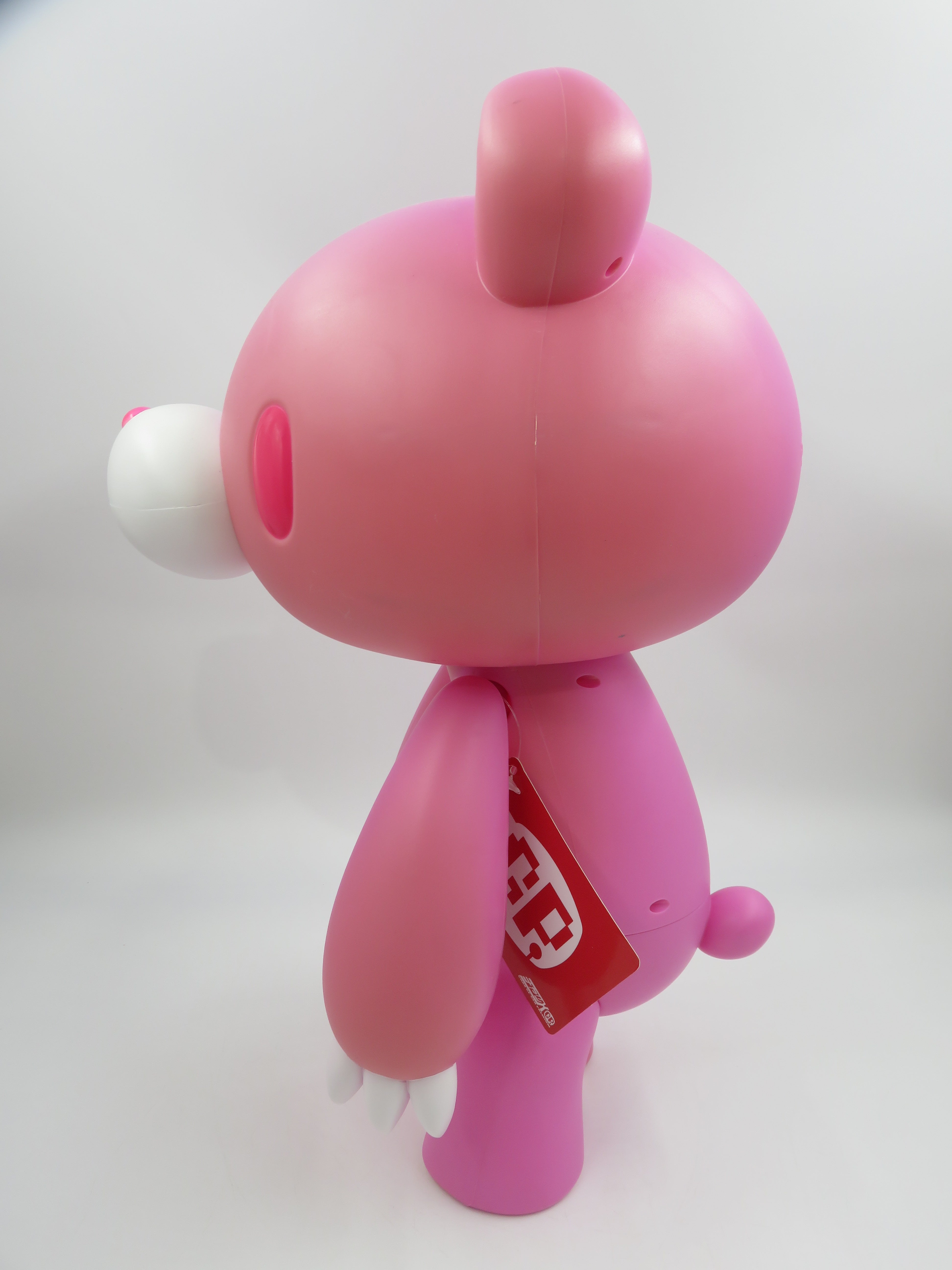 GLOOMY BEAR "Pink" 16" Jumbo Figure - Taito/Mori Chack (2008) Hard Plastic Japanese Designer Art Toy