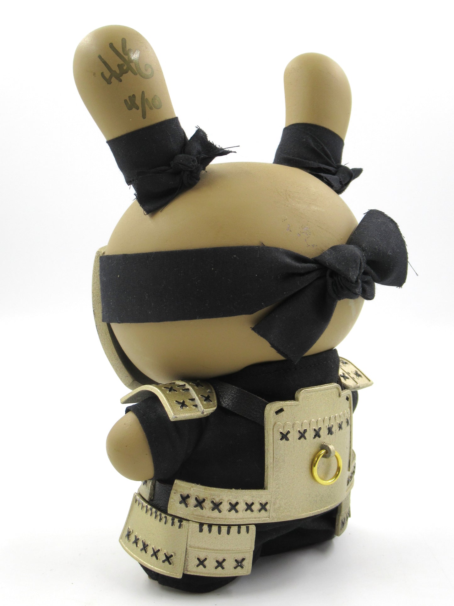 HUCK GEE Gold Life "Kabuki" Dunny - Kidrobot (2012) Designer Art Toy