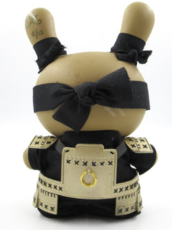 HUCK GEE Gold Life "Kabuki" Dunny - Kidrobot (2012) Designer Art Toy