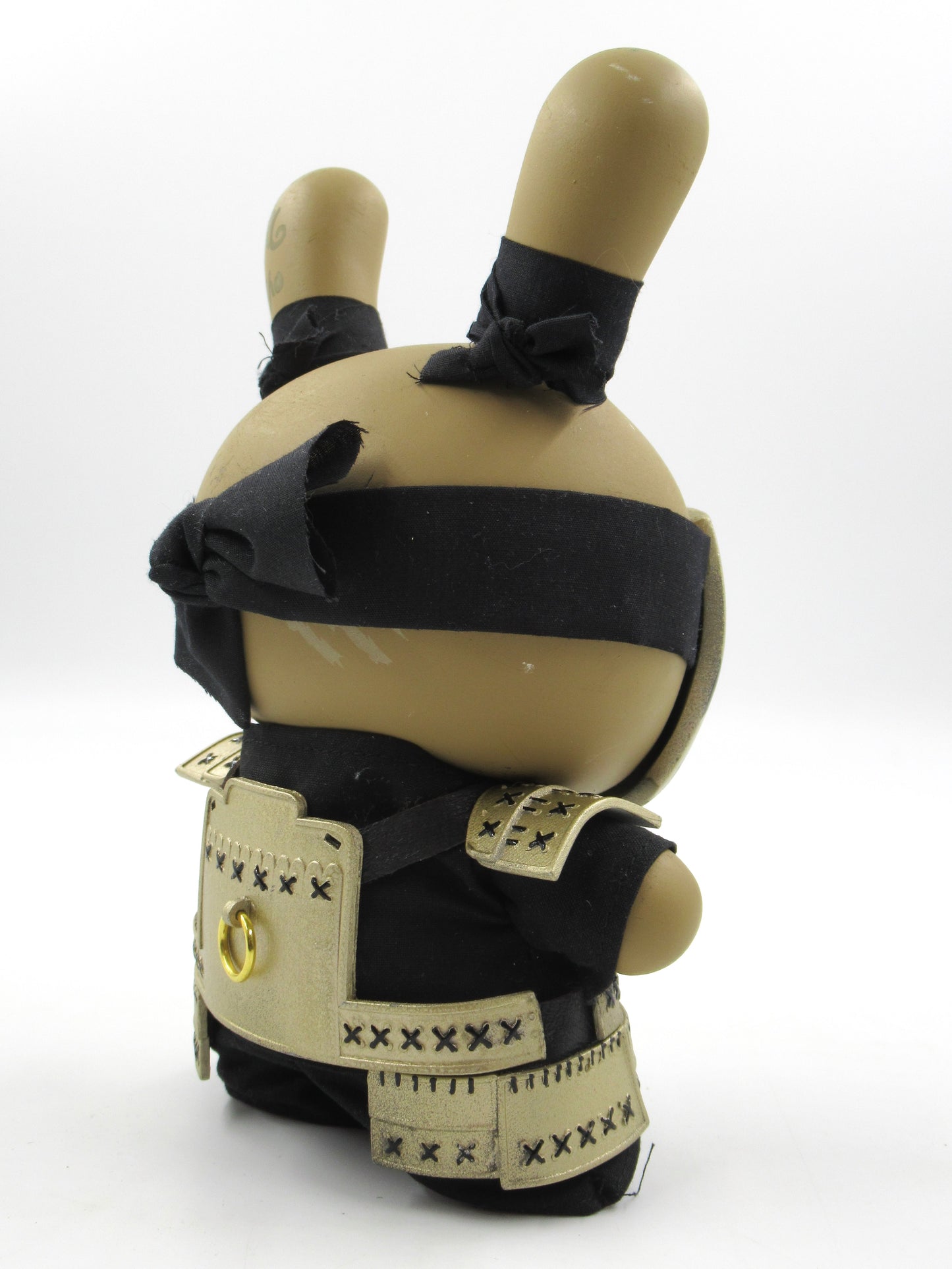 HUCK GEE Gold Life "Kabuki" Dunny - Kidrobot (2012) Designer Art Toy