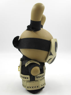 HUCK GEE Gold Life "Kabuki" Dunny - Kidrobot (2012) Designer Art Toy