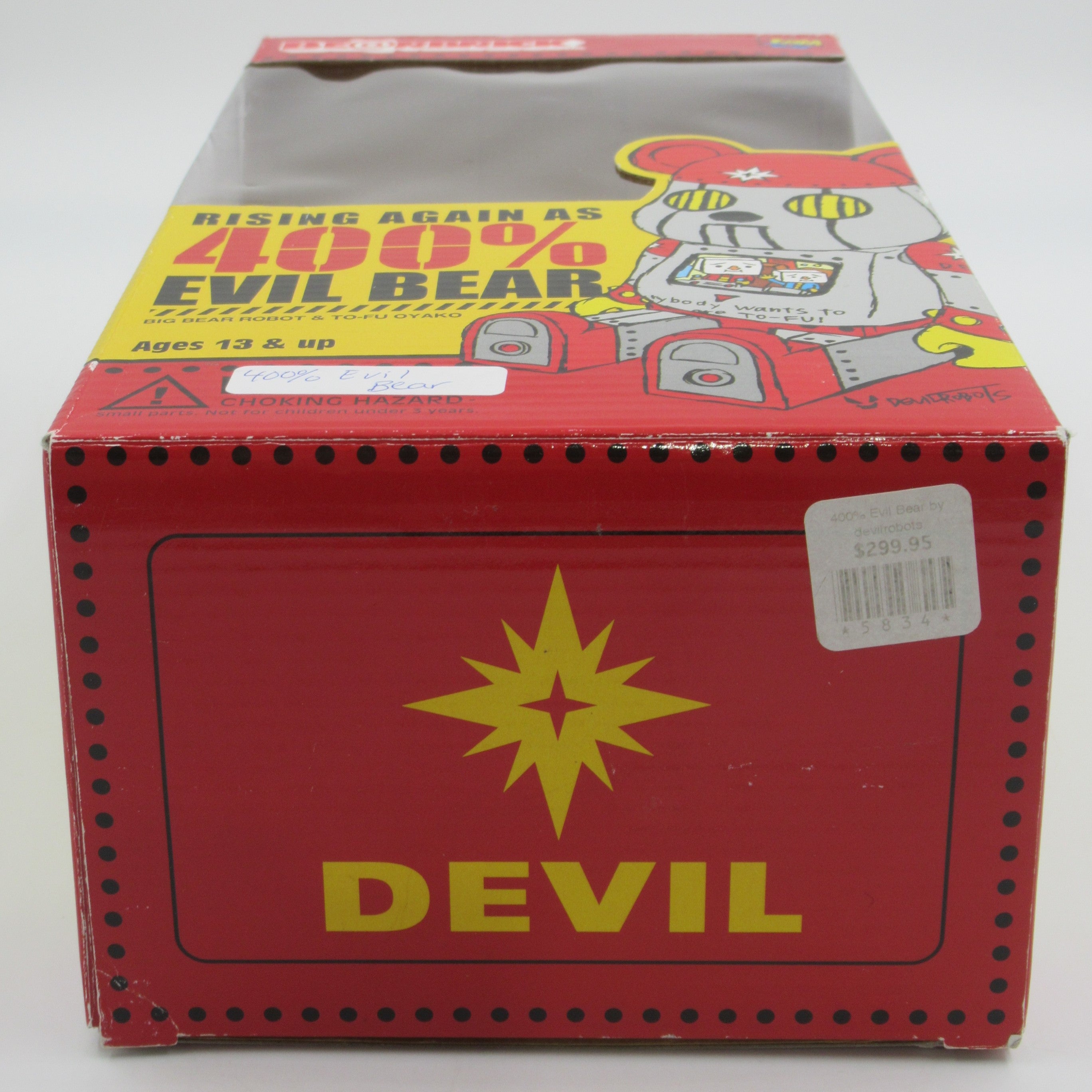 Bearbrick 400% evil bear medicom toy - Collection Bearbrick 400% evil bear medicom toy - Collection