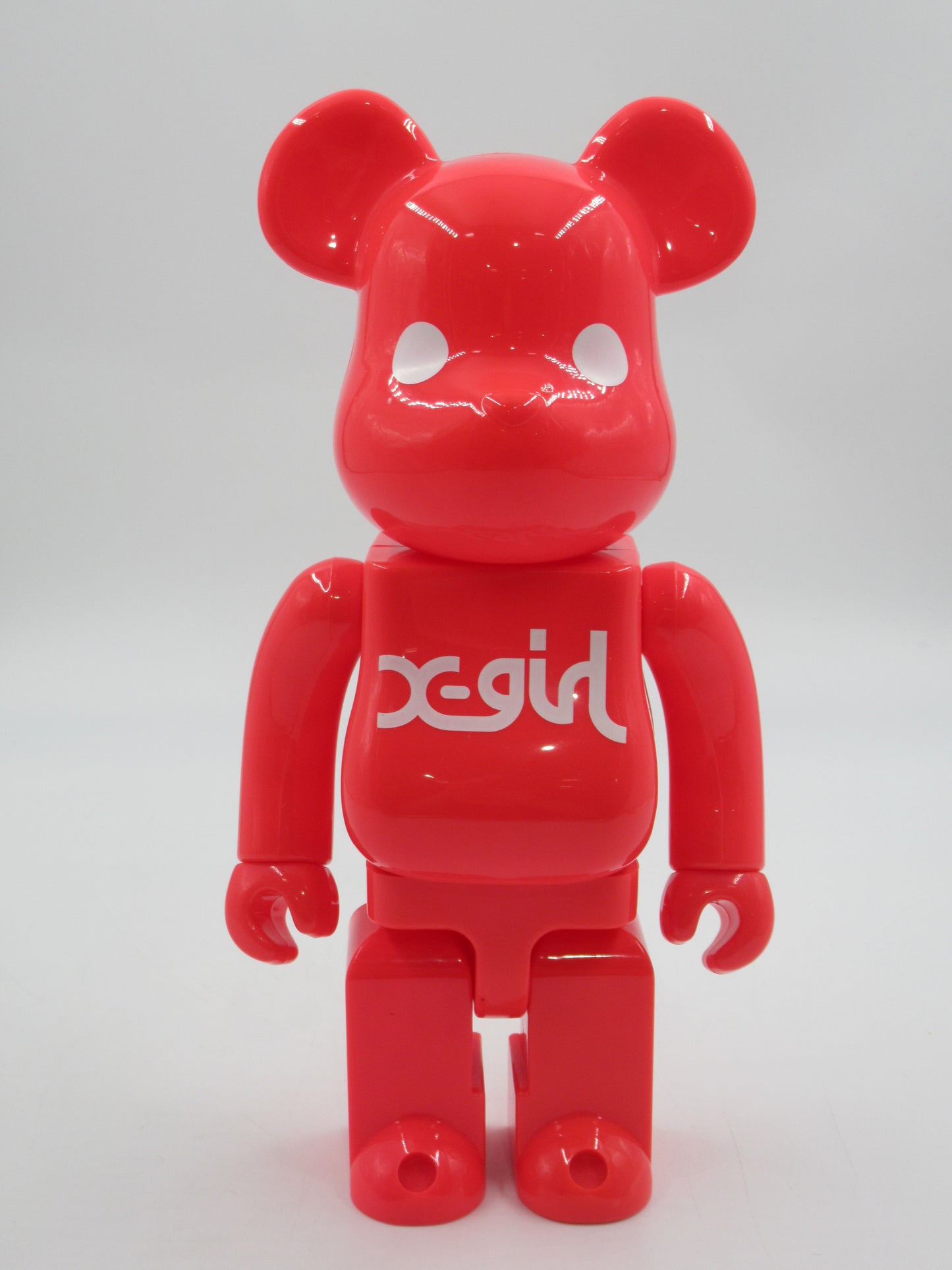 BEARBRICK Pink X-Girl 400% Figure - Medicom Toy (2007) Be@rbrick Art Toy w/ Box