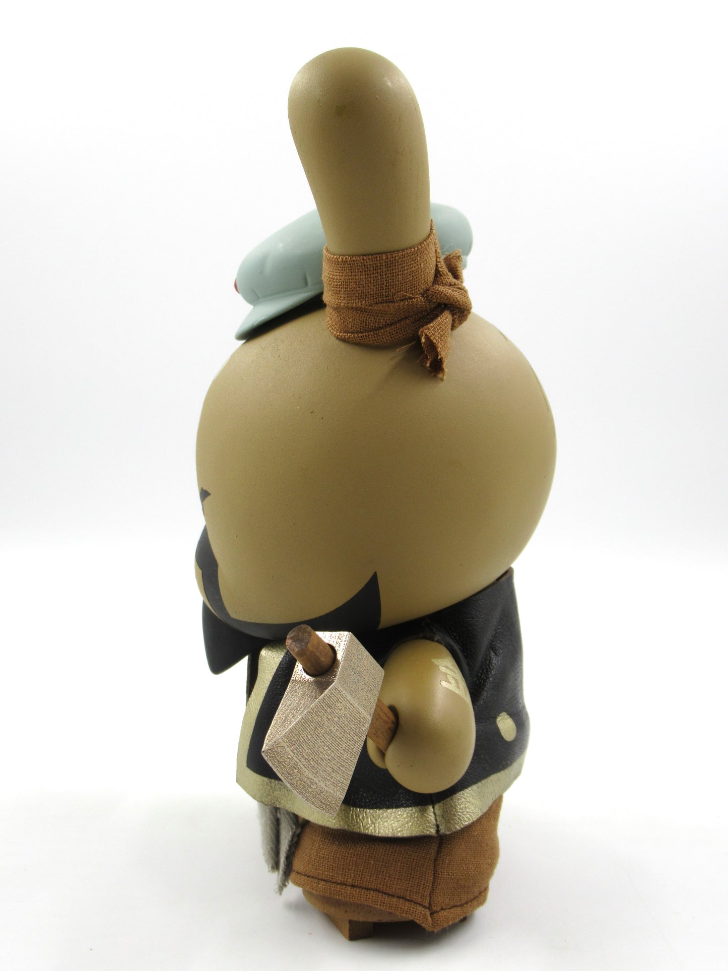 HUCK GEE Gold Life "Not So Glorious Soaring Hatchet Munk" Dunny - Kidrobot (2012) Artist Signed Designer Art Toy