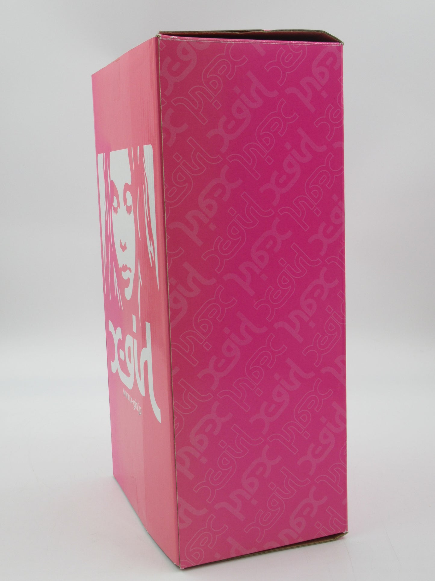 BEARBRICK Pink X-Girl 400% Figure - Medicom Toy (2007) Be@rbrick Art Toy w/ Box