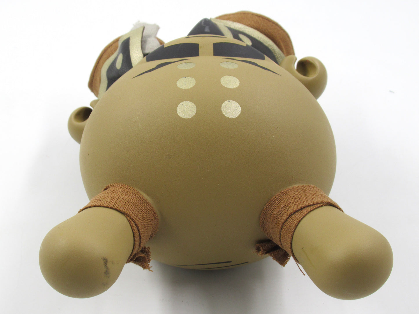 HUCK GEE Gold Life "Not So Glorious Soaring Hatchet Munk" Dunny - Kidrobot (2012) Artist Signed Designer Art Toy