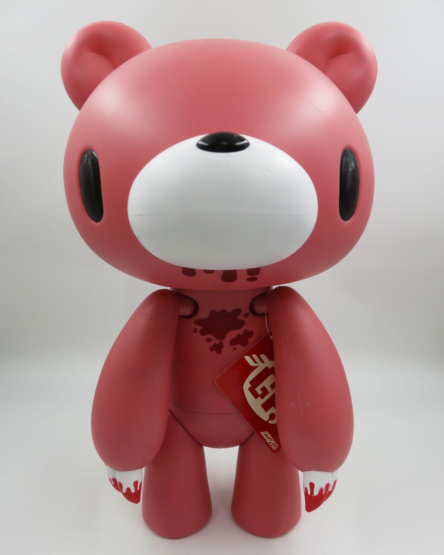 GLOOMY BEAR "Bloody" 16" Jumbo Figure - Taito/Mori Chack (2007) Hard Plastic Japanese Designer Art Toy