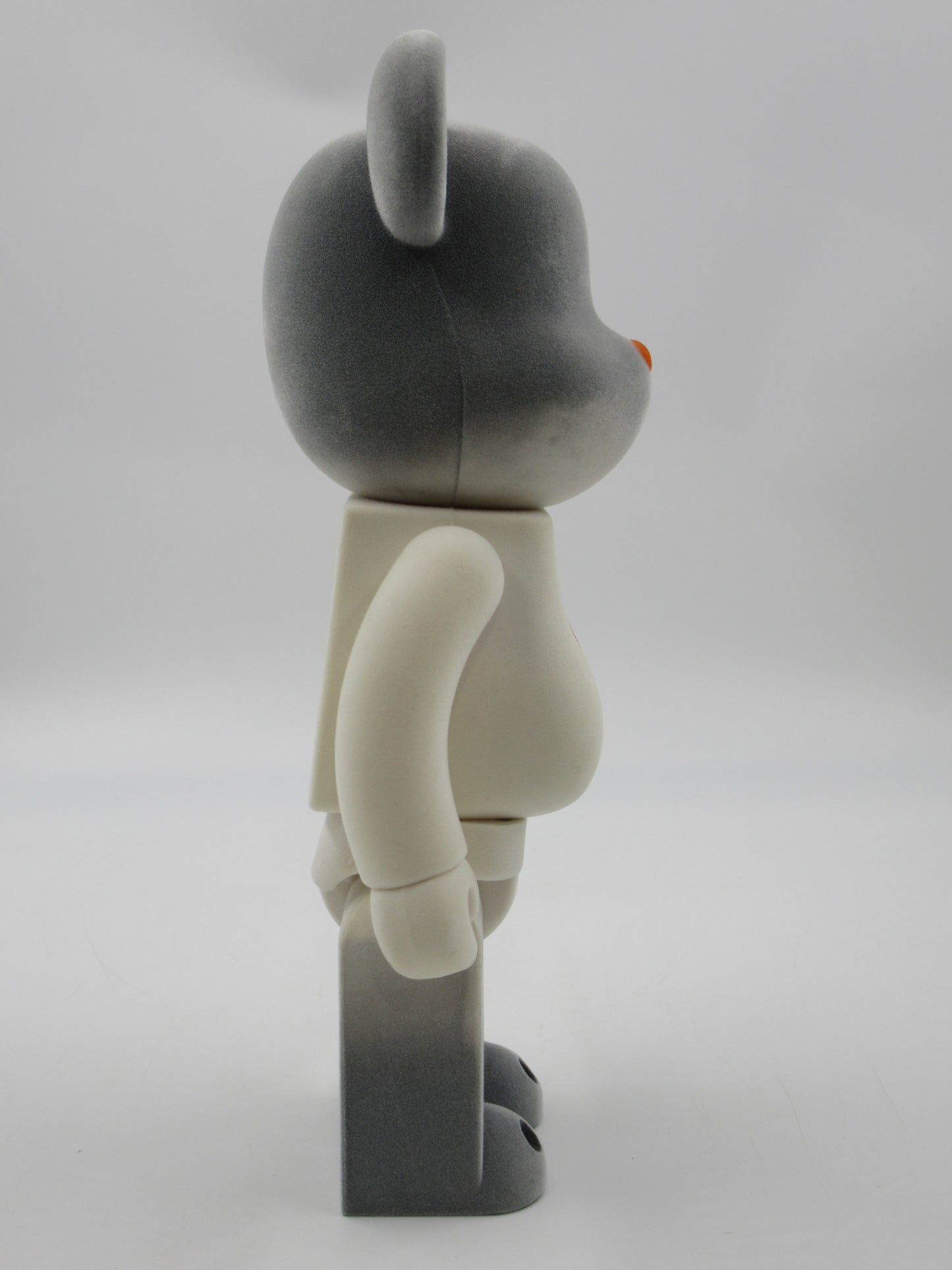 BEARBRICK Rock Flocked 400% Figure - Medicom Toy (2007) G1950 Be@rbrick Art Toy