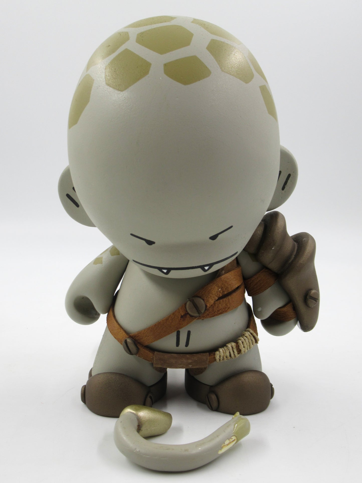 HUCK GEE Pit Fighter Nibble Munny - Kidrobot (2010) Artist Signed Designer Toy